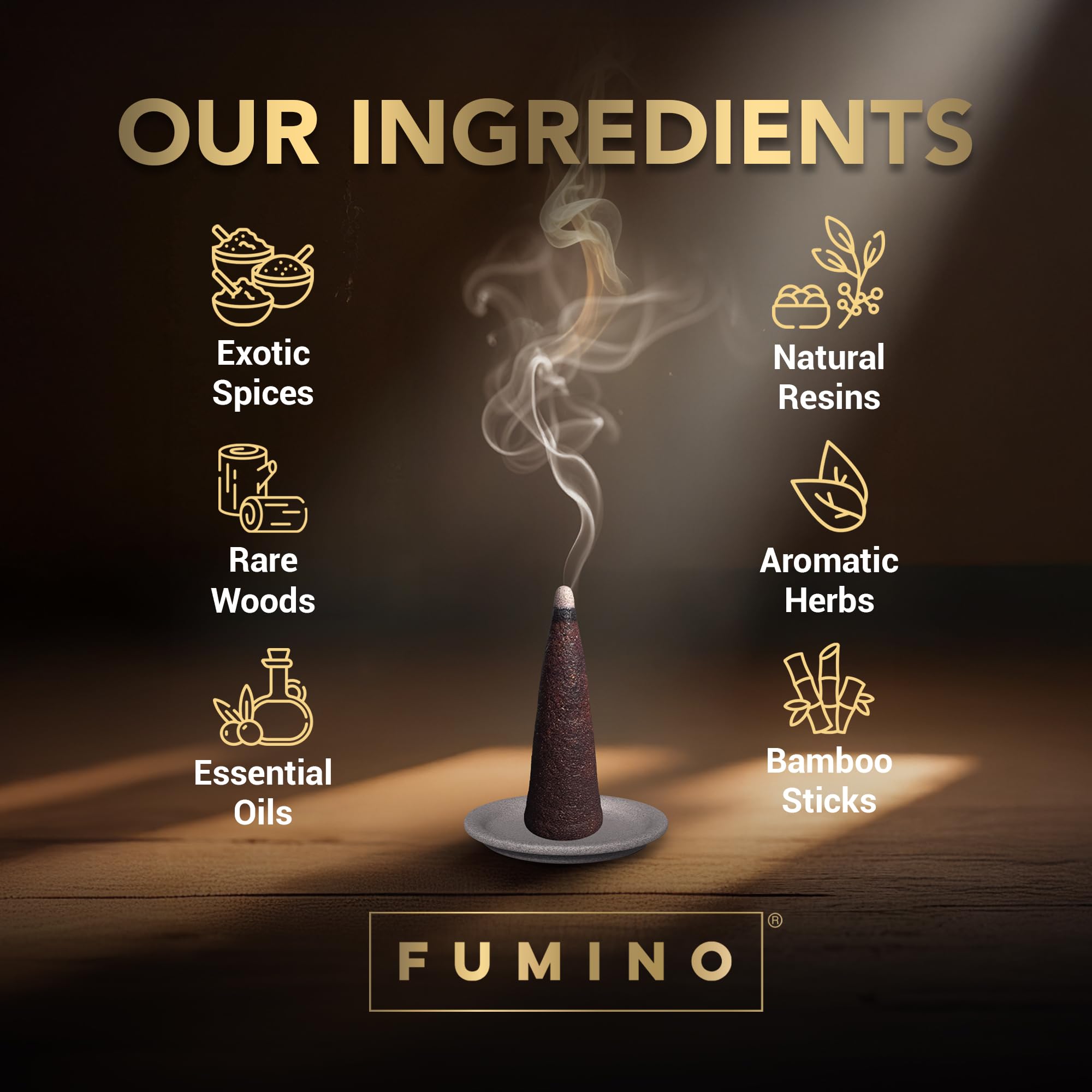 FuminoA Fresh Incense cones Multipack Bundle 6 Boxes 120 cones Masala Agarbatti Joss Scent Fragrance for Relaxation and Meditation  Home and House DAcor
