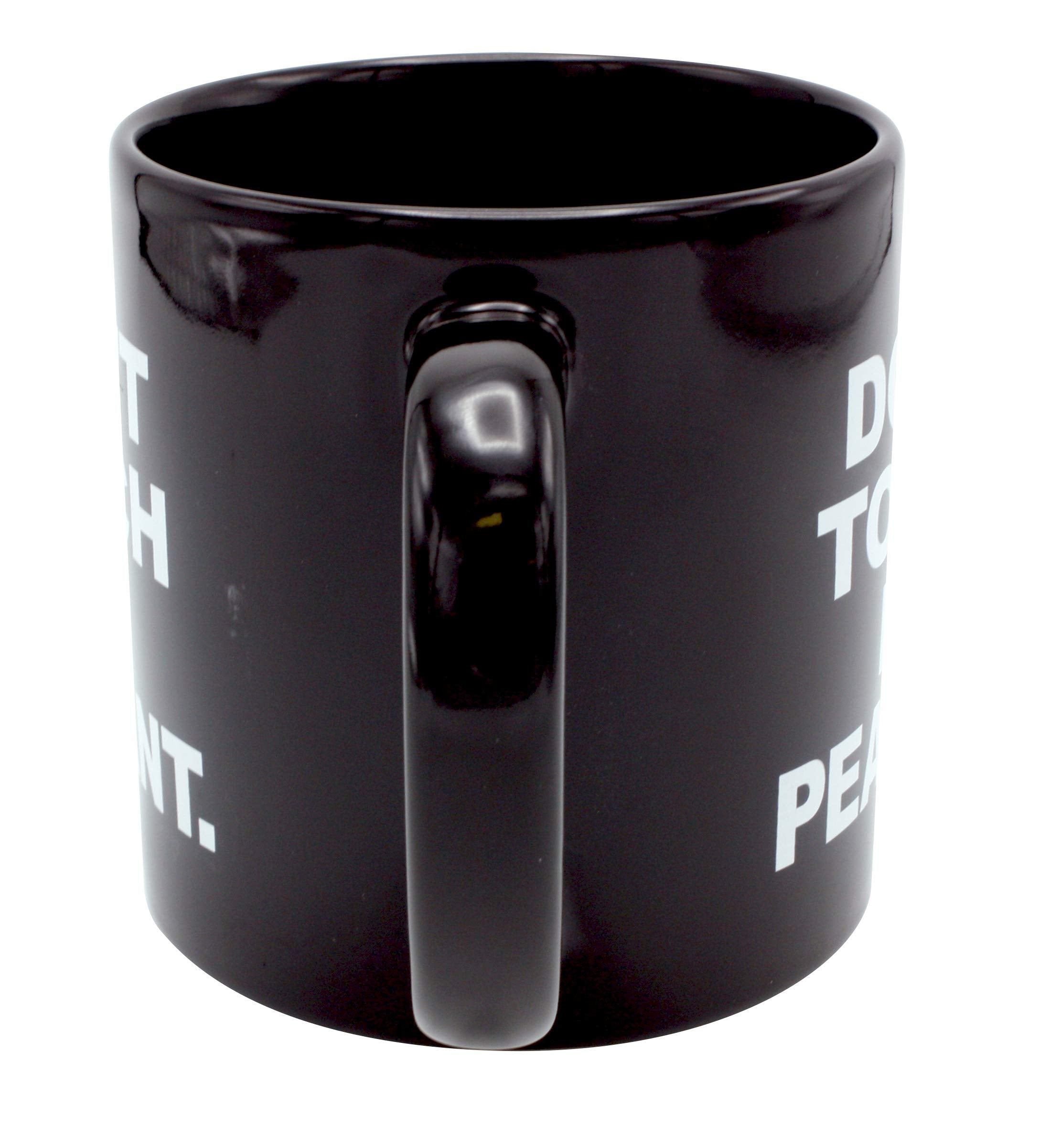 Island Dogs Don'T Touch Me Peasant Giant 22 Oz Ceramic Novelty Coffee Mug