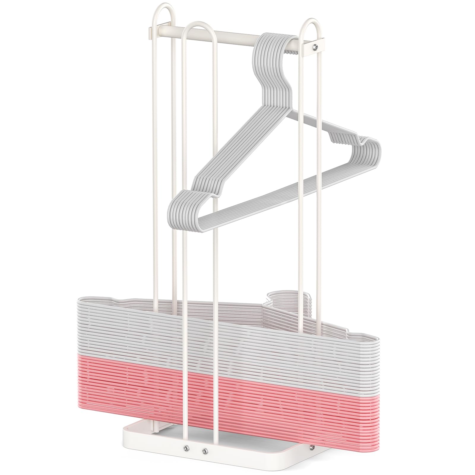 Papagiftree Hanger Organizer, Hanger Stacker, Hanger Storage Organizer Clothes Hanger Holder, Clothes Hanger Storage Rack Hanger