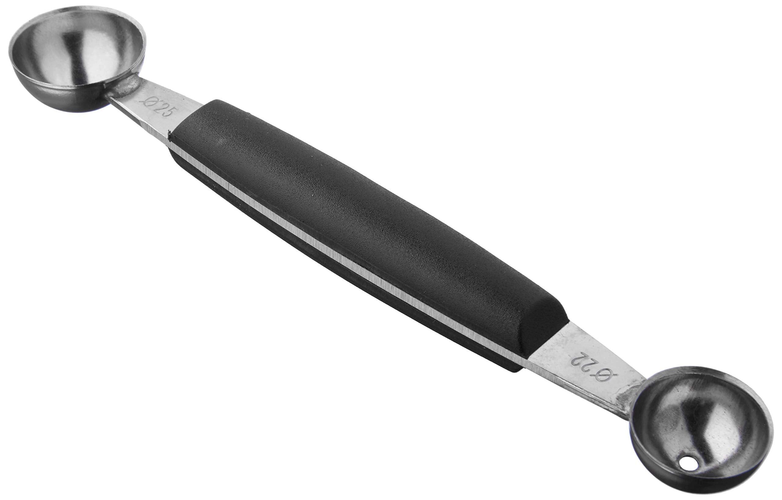 Mercer Culinary Double Melon Baller, 7/8 Inch And 1 Inch