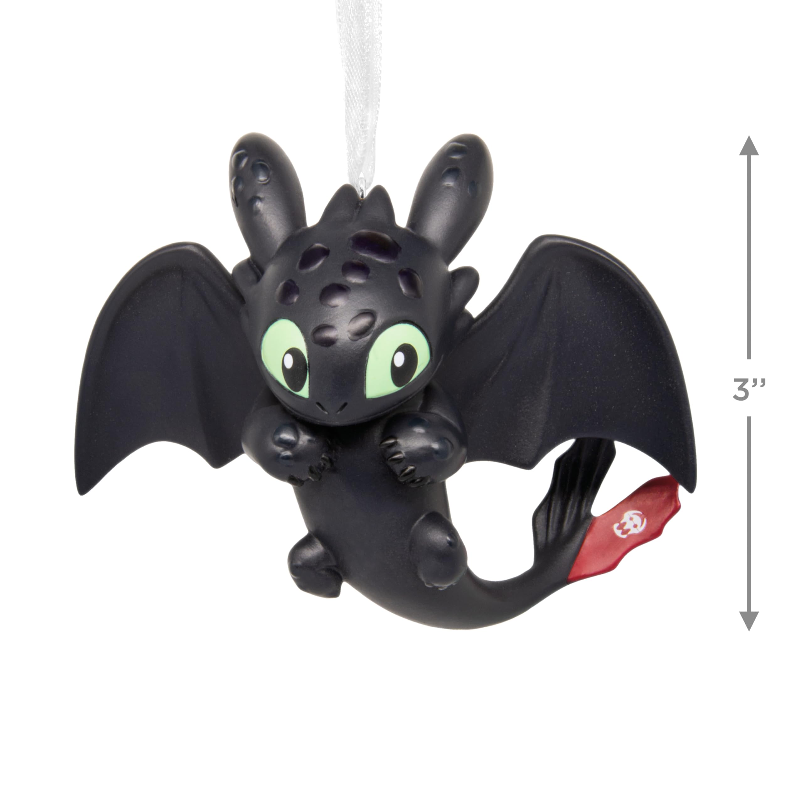 Hallmark DreamWorks Dragons Toothless Christmas Ornament, Movie Gifts