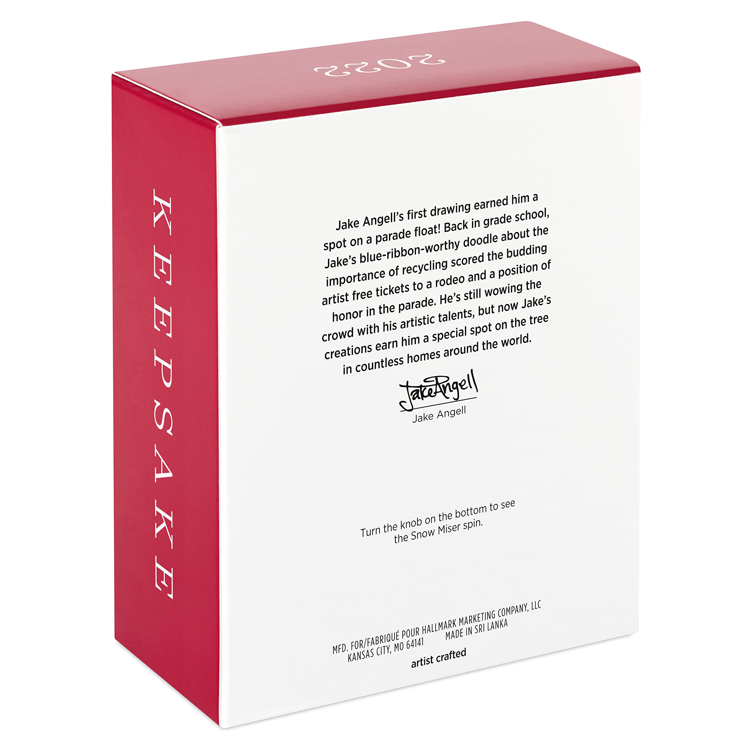 Hallmark Keepsake Christmas Ornament 2022, The Year Without a Santa Claus Spinning Snow Miser