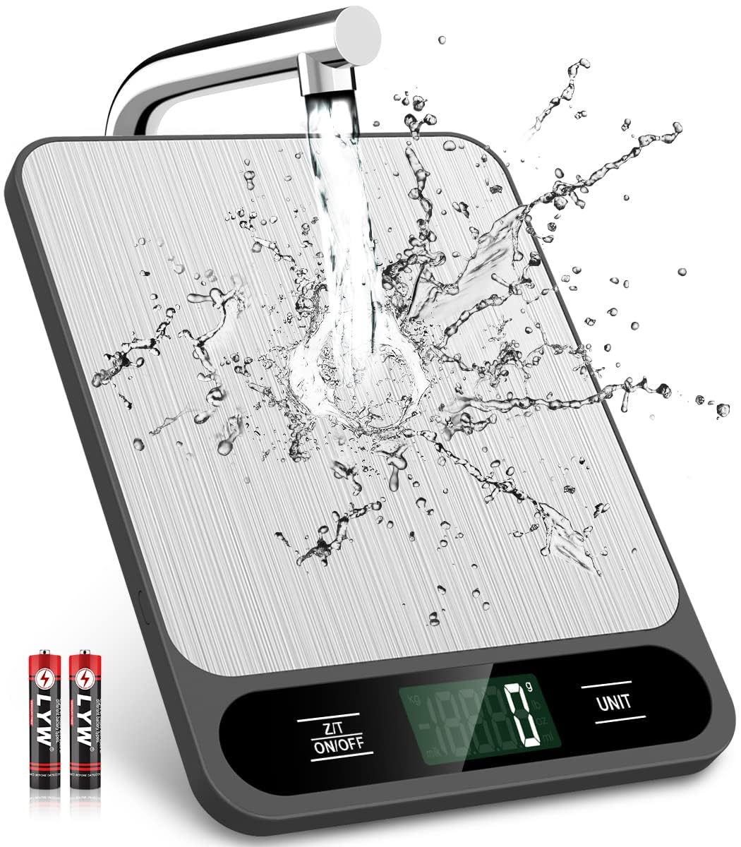 Cason Steel Digital Food Weighing Scale Upto 5 Kg,Kitchen Scale For Home Use, Accurate Food Measuring For Diet, Weight Machine F
