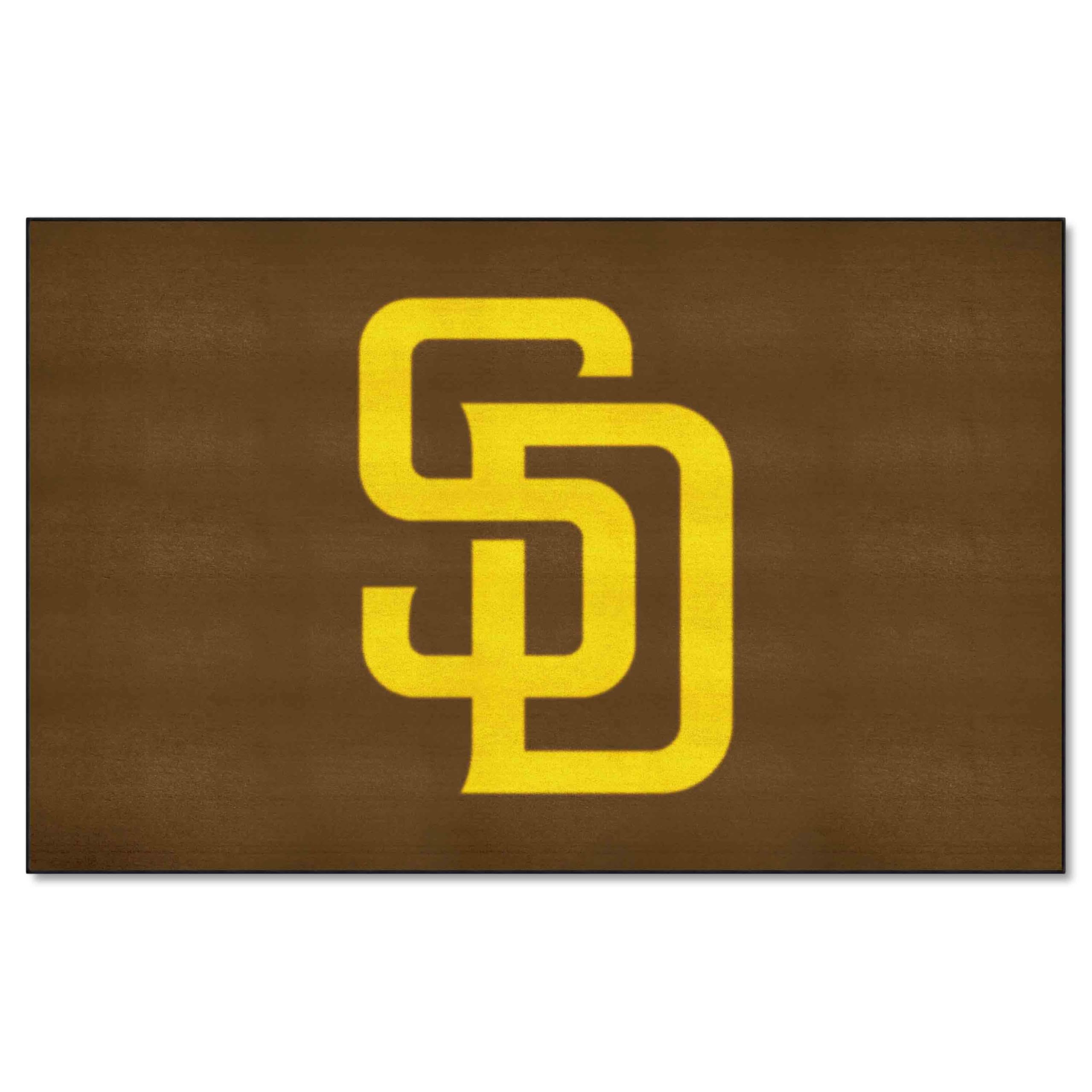 Fanmats 6537 MLB San Diego Padres Nylon Ulti-Mat Rug