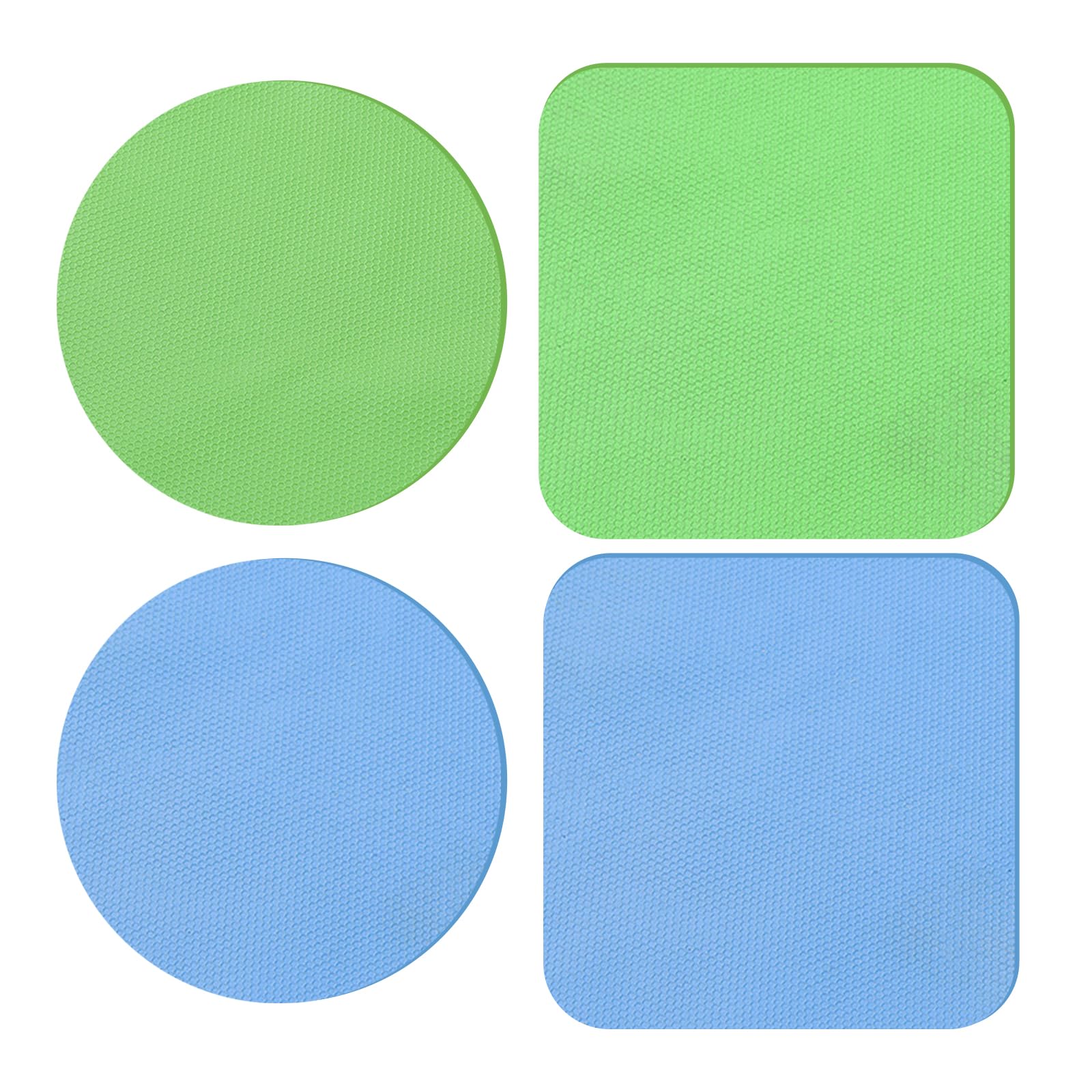4Pcs Jar Gripper Pads, Multifunctional Rubber Jar Opener, Heat Insulation Pad Kitchen Coasters For Elderly Senior Suffering From
