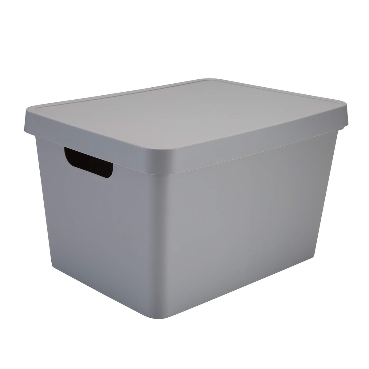 Simplify Large Vinto Storage Box  Click Tight Lid  Stackable  Home Organization  Bathroom  Accessories  Toys  Closet  2 Handles