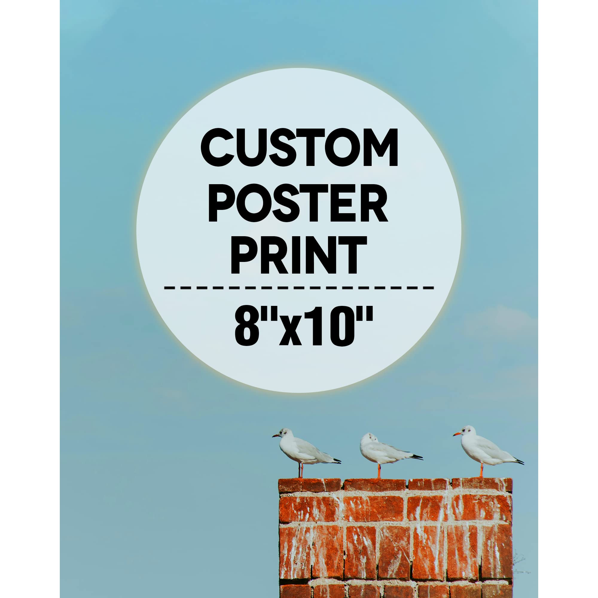 Wall26 Custom Poster Prints - Upload Your Baby Image/Photo, Personalized Photo To Poster Printing, Durable And Waterproof, Home