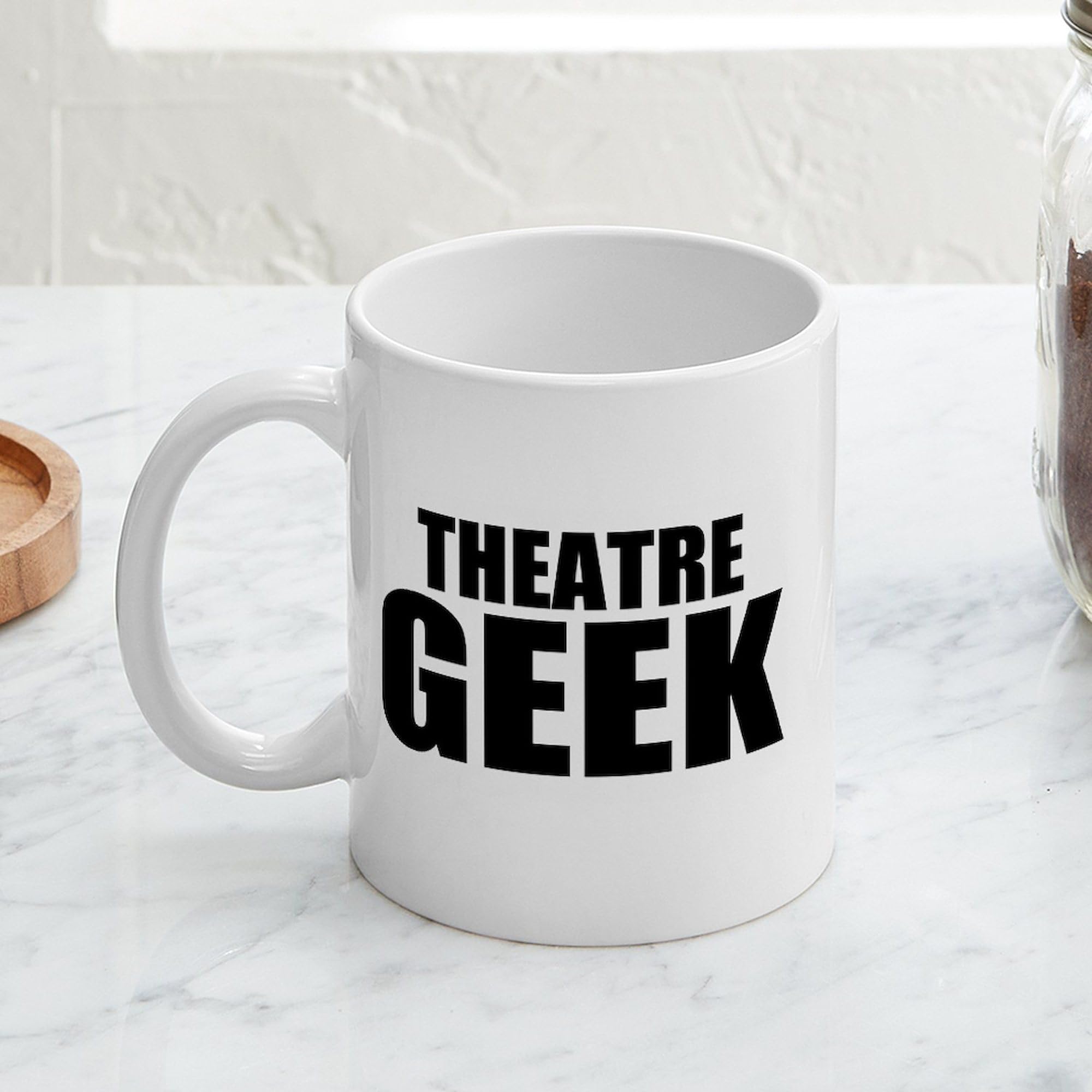 CafePress Thmisc Theatre Geek Mug 11 oz (325 ml) Ceramic Coffee Mug