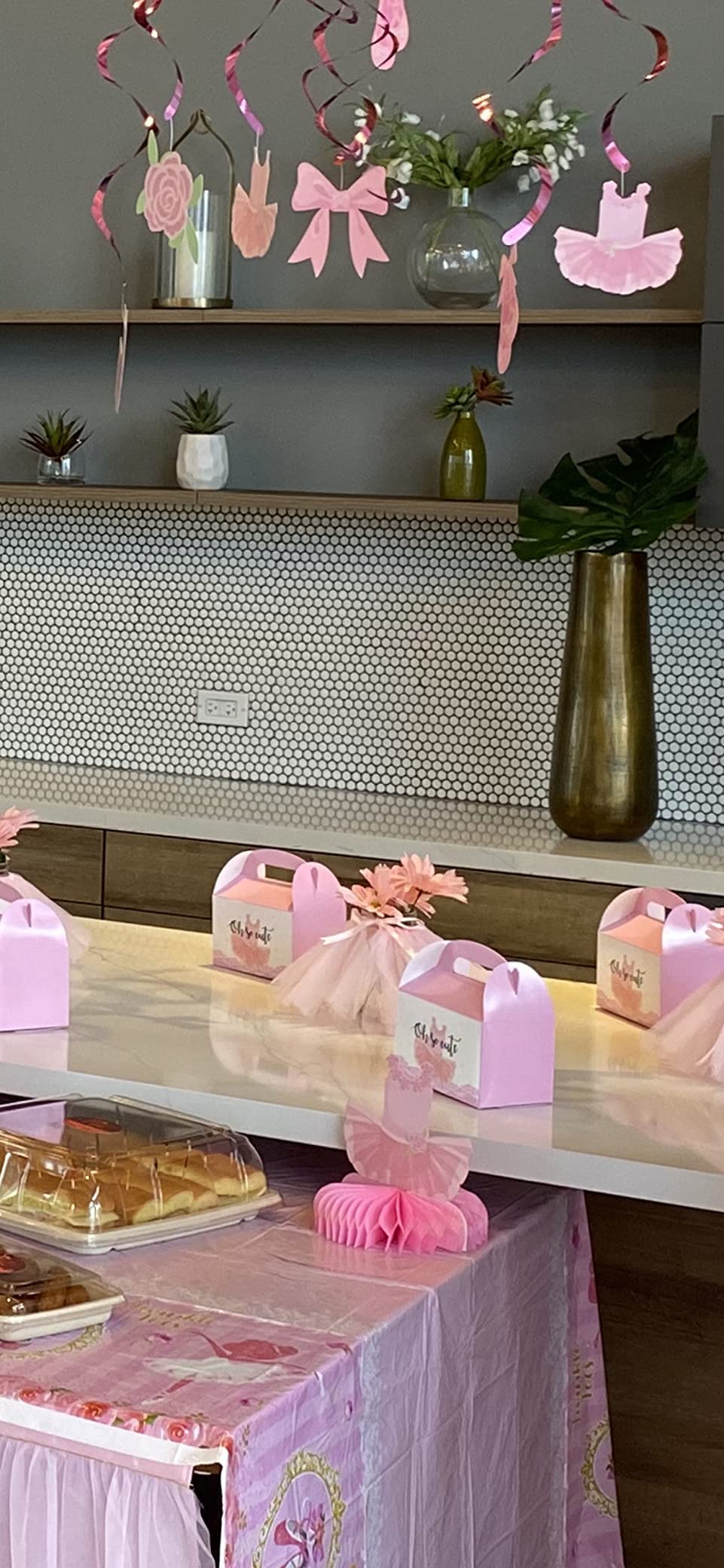 12 Pcs Ballerina Party Supplies Ballerina Party Favor Boxes Ballerina Party Favor Bags Ballerina Party Goodie Bags Ballerina Par