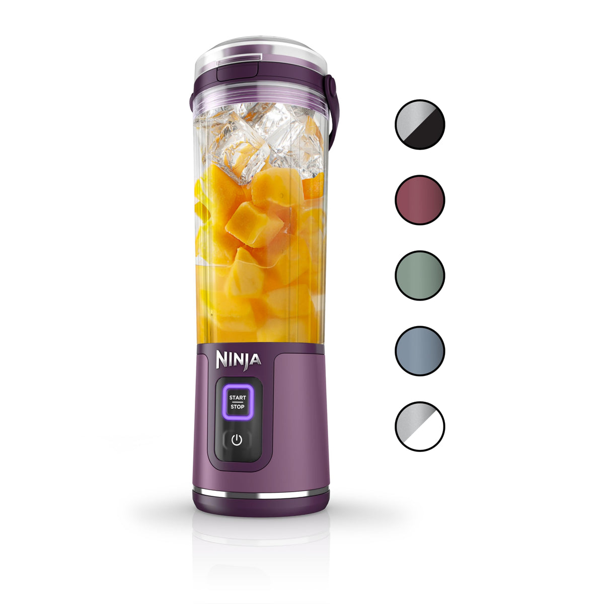 Ninja Bc151Pr Blast Portable Blender, Cordless, 18Oz. Vessel, Personal Blender-For Shakes & Smoothies, Bpa Free, Leakproof-Lid &