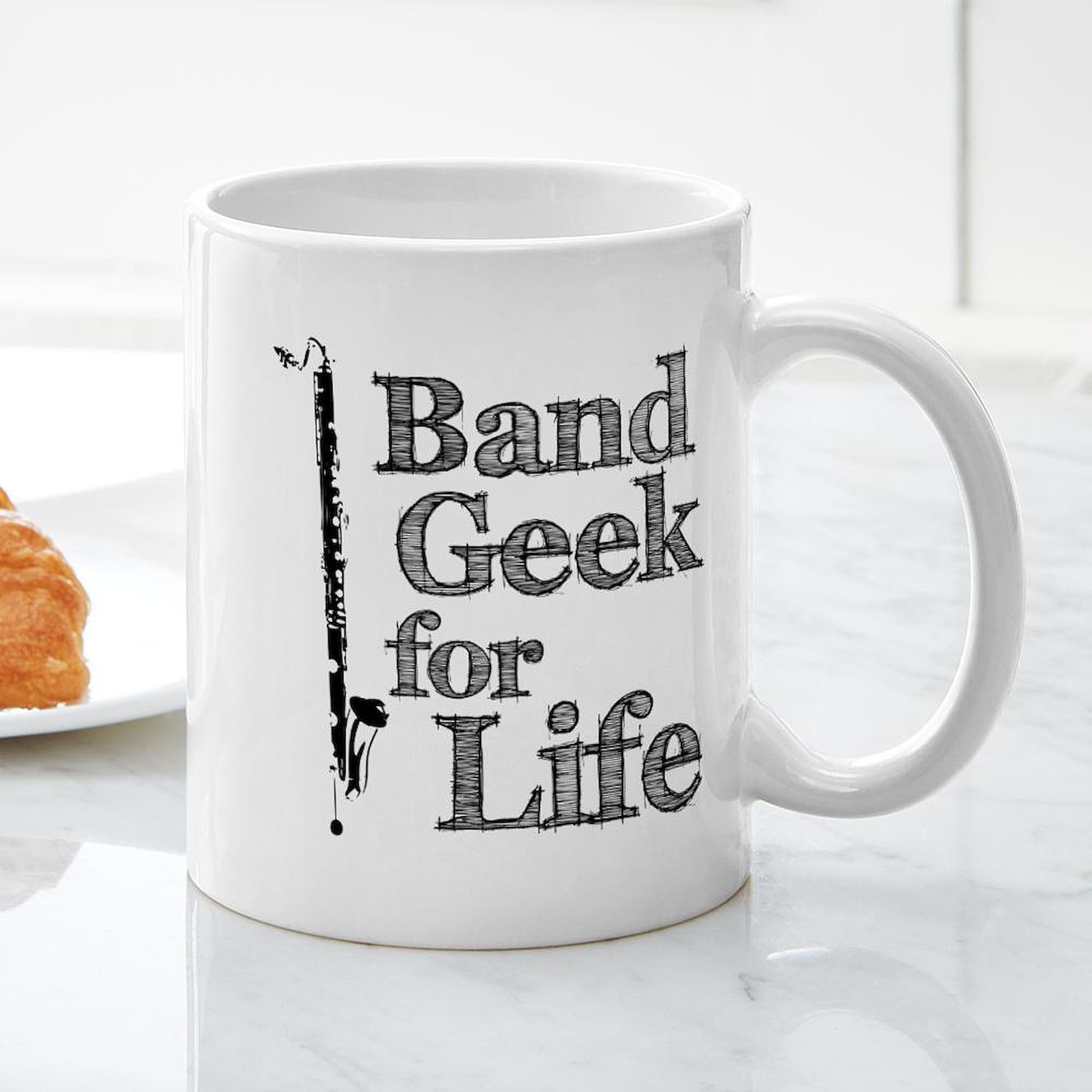 CafePress Bass Clarinet Band Geek Mug 11 oz (325 ml) Ceramic Coffee Mug
