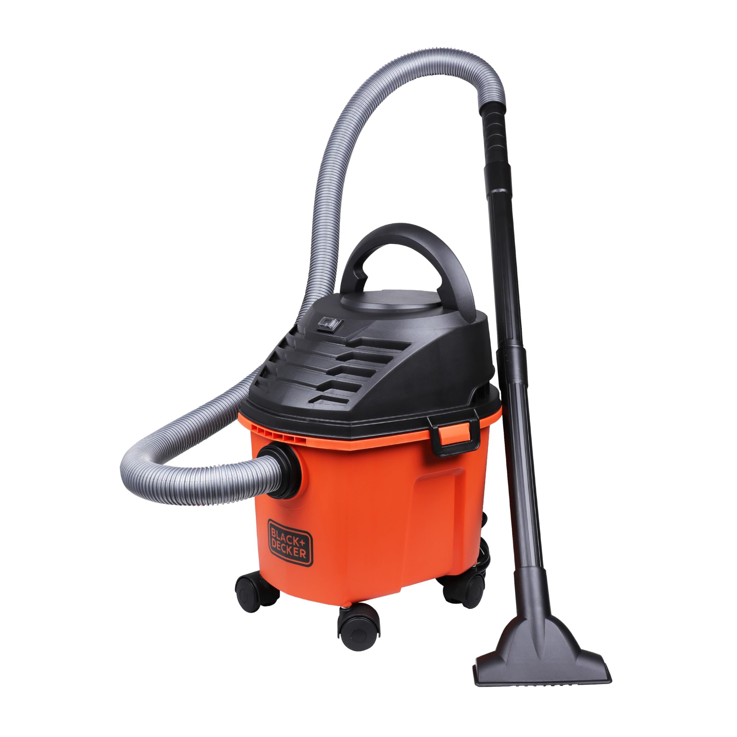 Black+Decker Bdwd08-B1 Wet And Dry Vacuum Cleaner With Cannister Body, 1000 W, Powerful Suction, 8L Capacity, 220V Vacuum Cleane