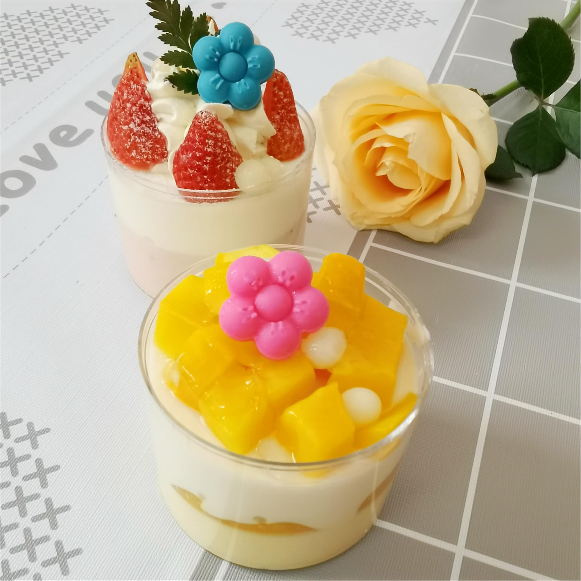 Flower Blossom Silicone Sheet For Chocolate Candy Gummy, Flower Baking Tray With Scraper