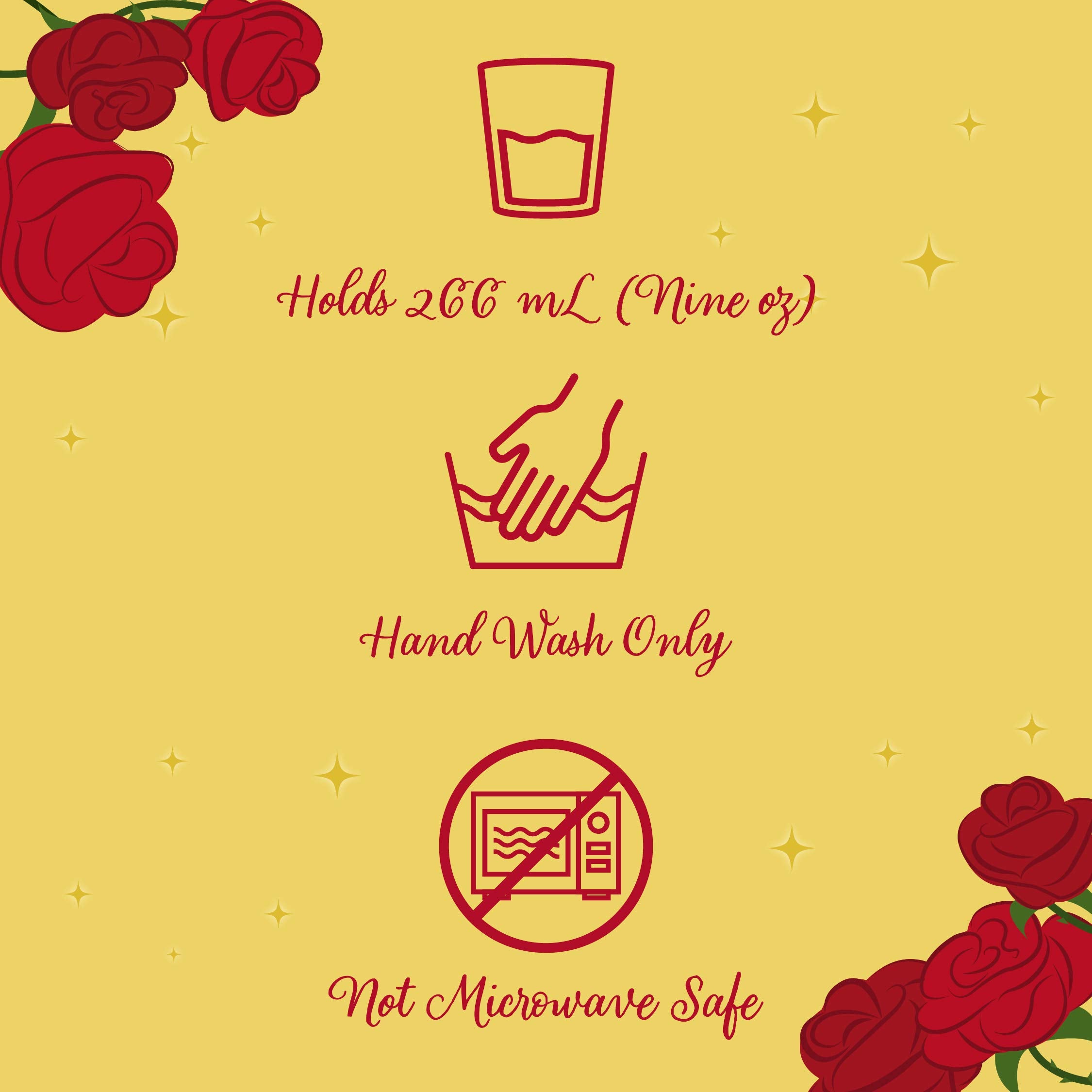 Disney Beauty And The Beast Offical Licensed Chip Tea Cup By Paladone, 9Oz Ceramic Coffee Mug A Disney Princess Collectible Nove