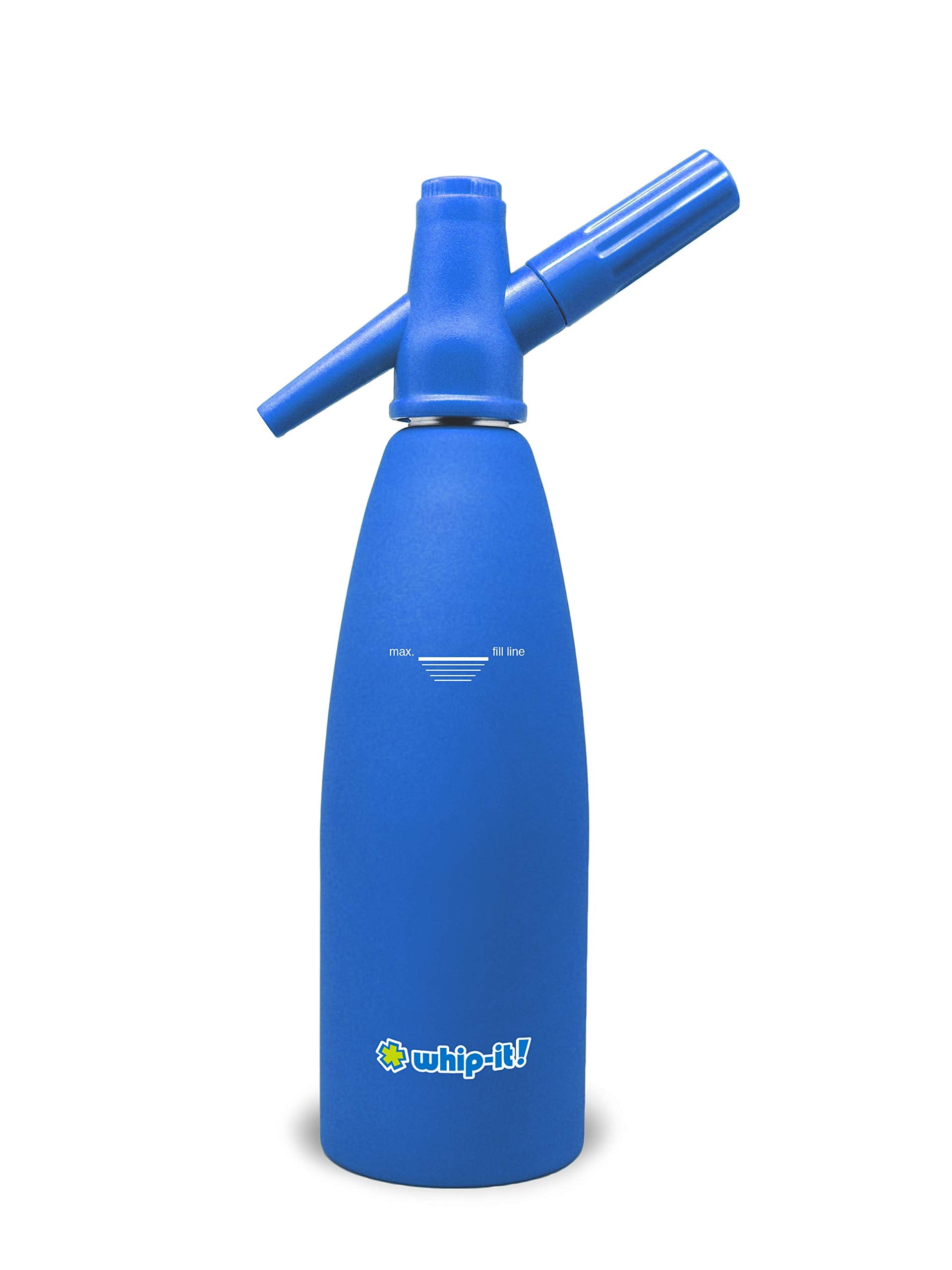 1 L Whip-It! Soda Siphon, Blue