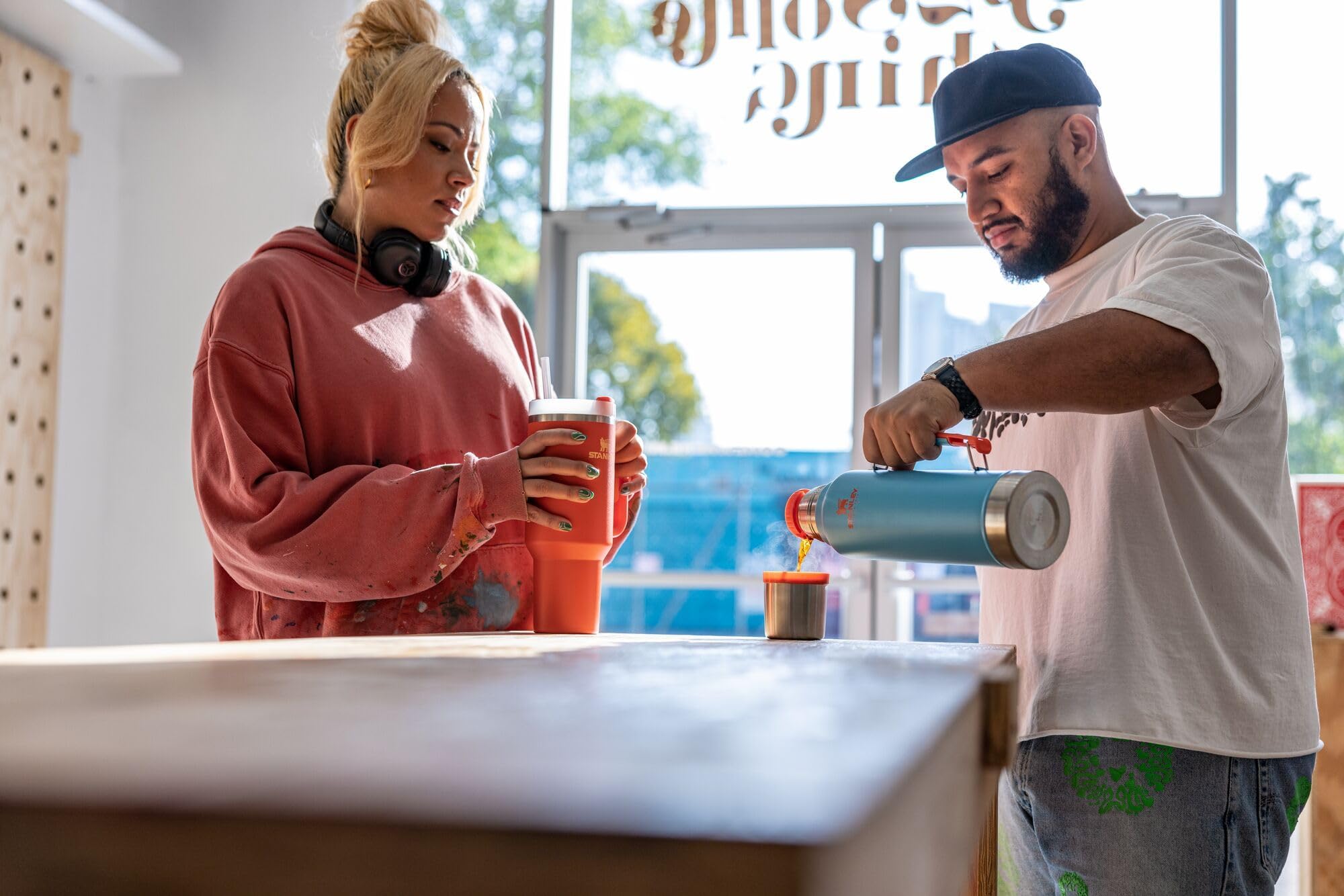 Stanley Classic Vacuum Insulated Wide Mouth Bottle - Pool - Bpa-Free 18/8 Stainless Steel Thermos For Cold & Hot Beverages - 1.5