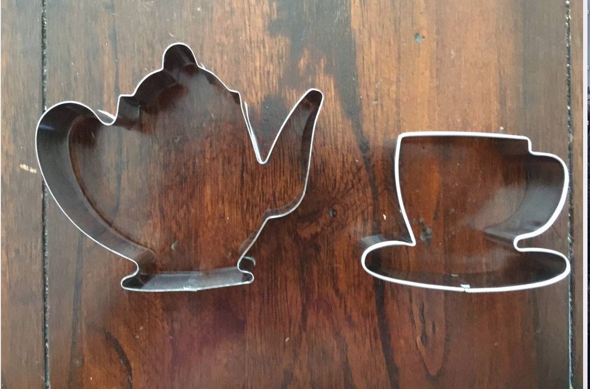 Tea Time Teapot And Teacup Cookie Cutter Set