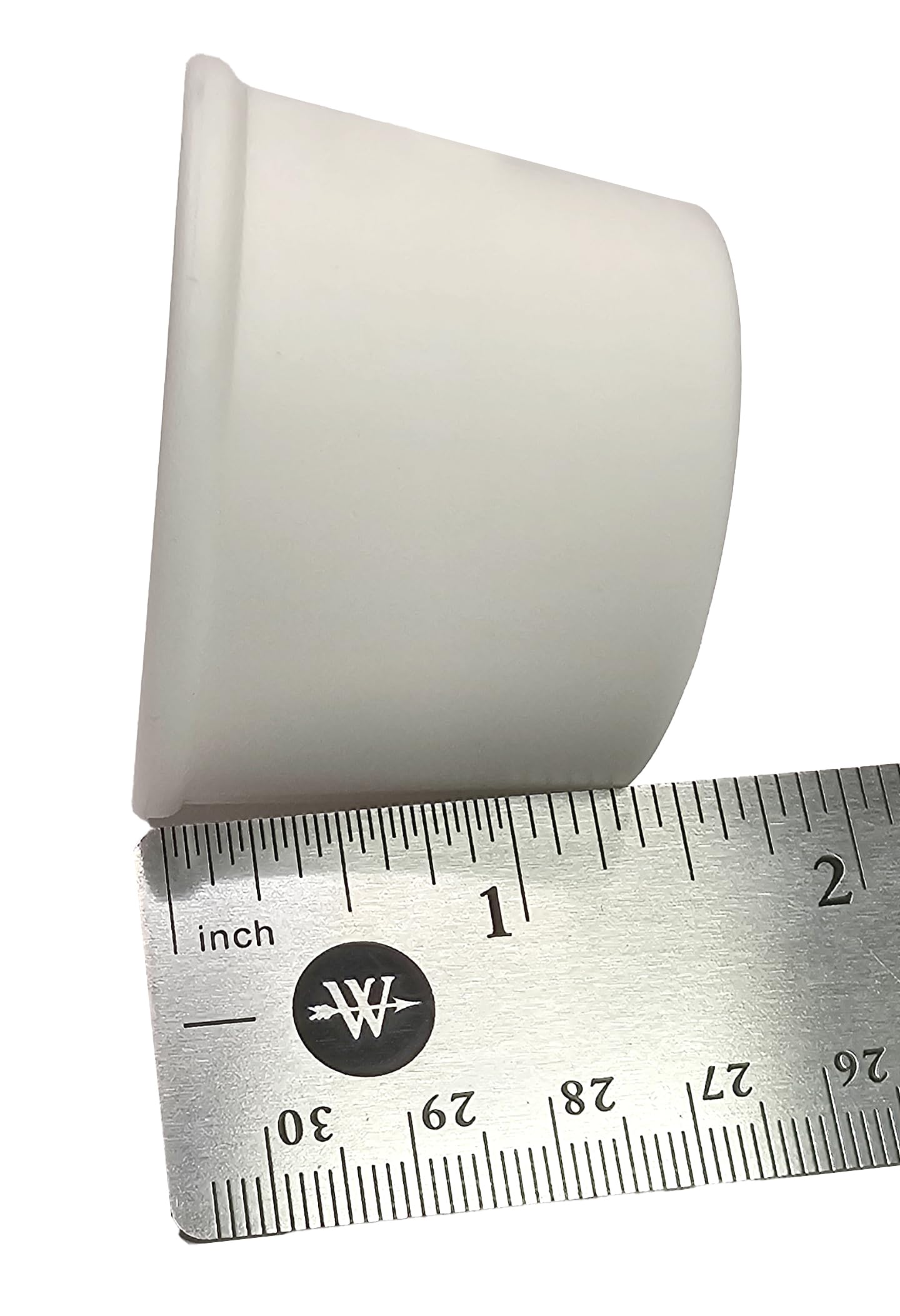 Home Brew Ohio Medium Carboy Bungs Set of 2 - Drilled Rubber - White - Model 12000