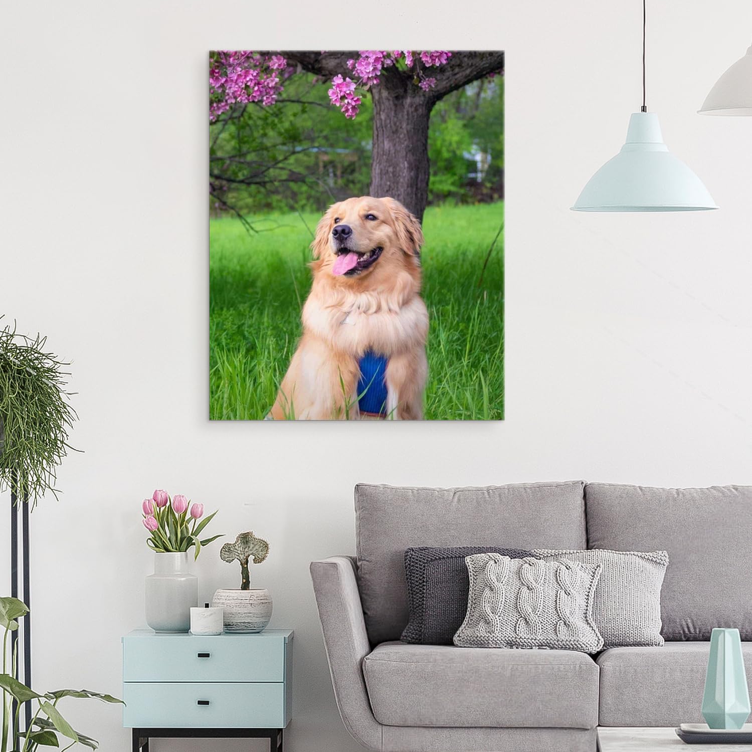 Homelifairy Personalized Custom Canvas Photo Prints - Canvas Prints With Your Photos Pictures On Canvas Wall Art For Home Decor,
