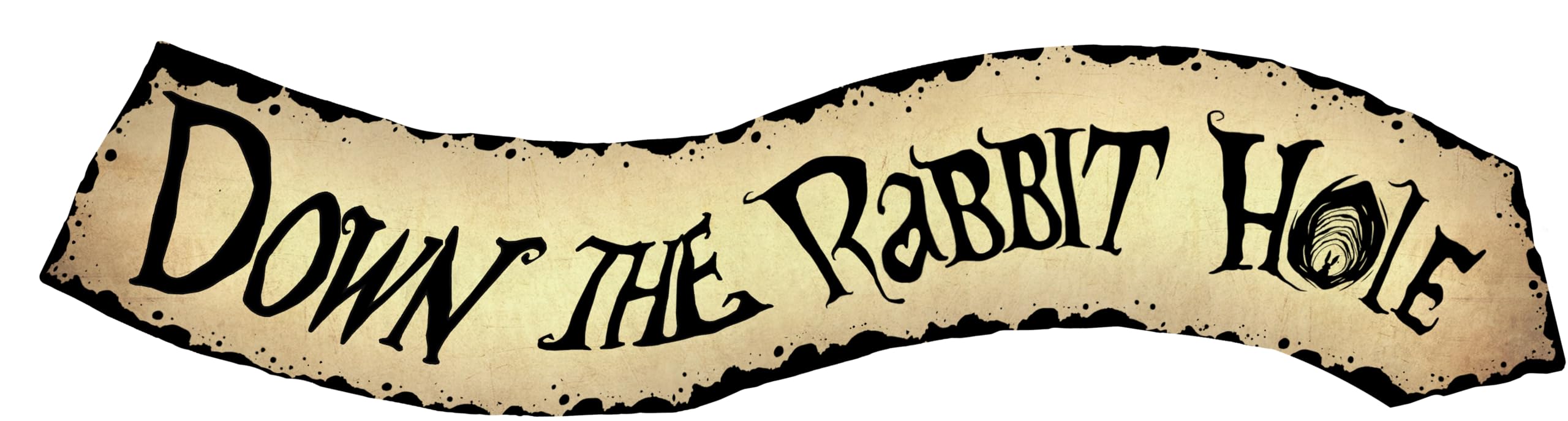 flinelife Down The Rabbit Hole Arrow Sign,16x4,Wonderland Party Decorations,Kids Room Decor For Girls