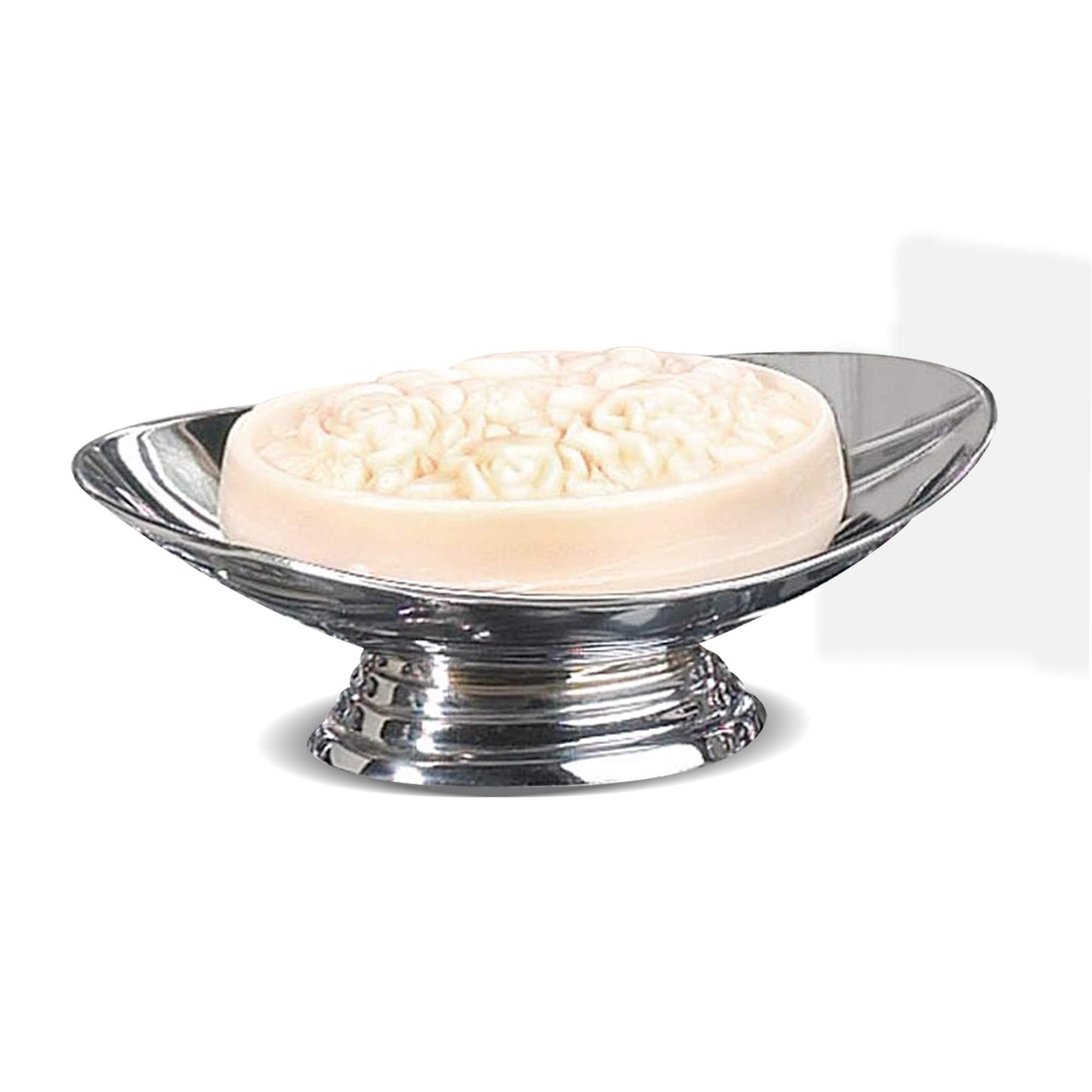 Nu Steel Timeless Soap Dish, Chrome Plated