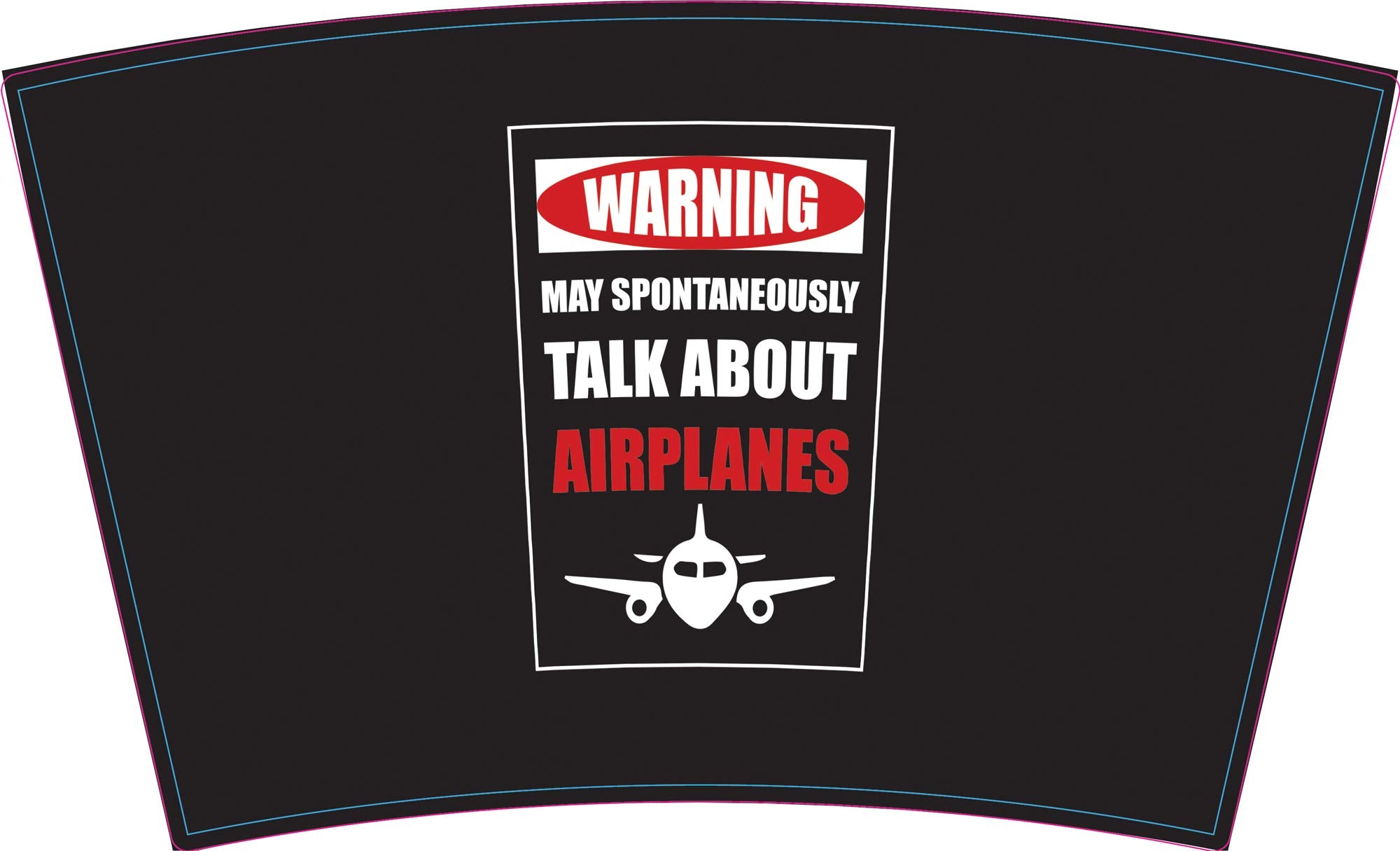 Pilot May Talk About Airplanes 16 Oz Stainless Steel Travel Mug with Lid