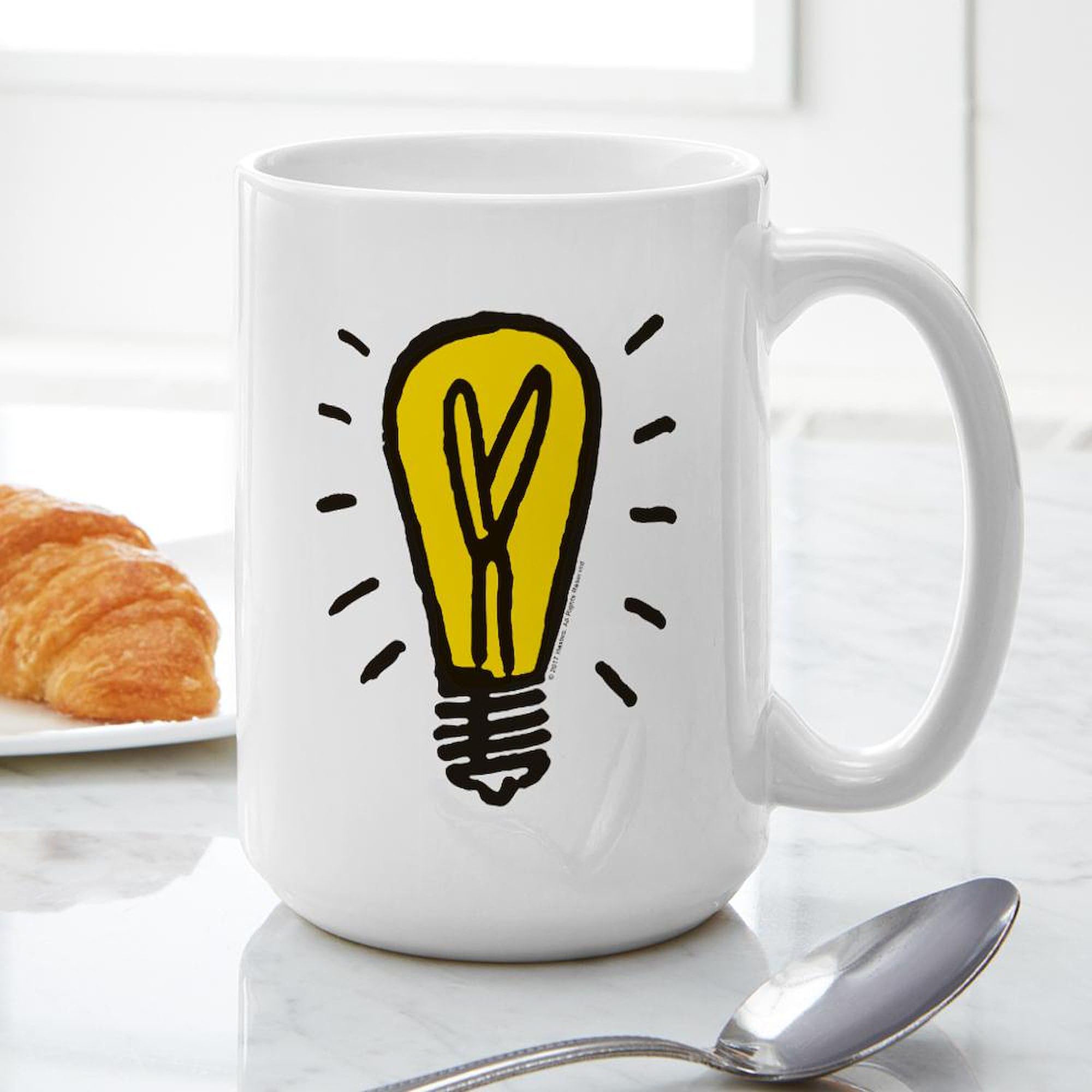 CafePress Monopoly Light Bulb 15 oz (444 ml) Ceramic Coffee Mug