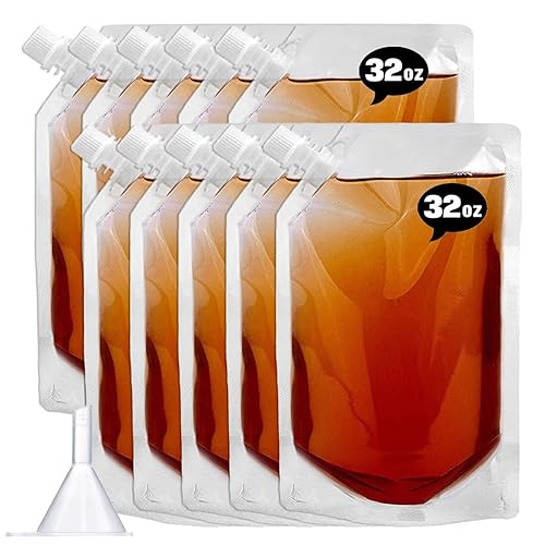 Concealable And Reusable Cruise Sneak Plastic Flask Kit,Juice Travel Plastic Bags Drink Bags For Travel Outdoor Sports, Concerts