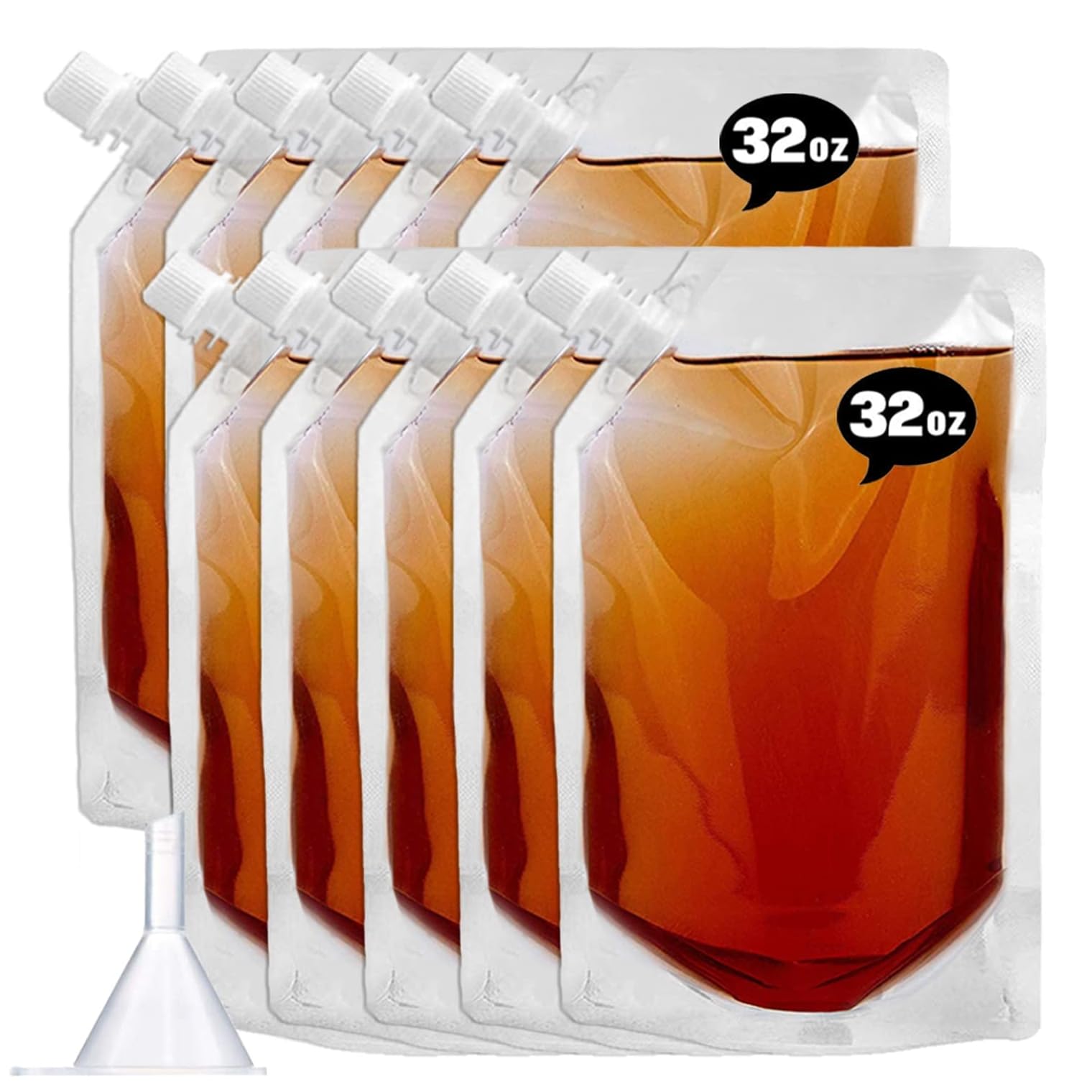 Concealable And Reusable Cruise Sneak Plastic Flask Kit,Juice Travel Plastic Bags Drink Bags For Travel Outdoor Sports, Concerts
