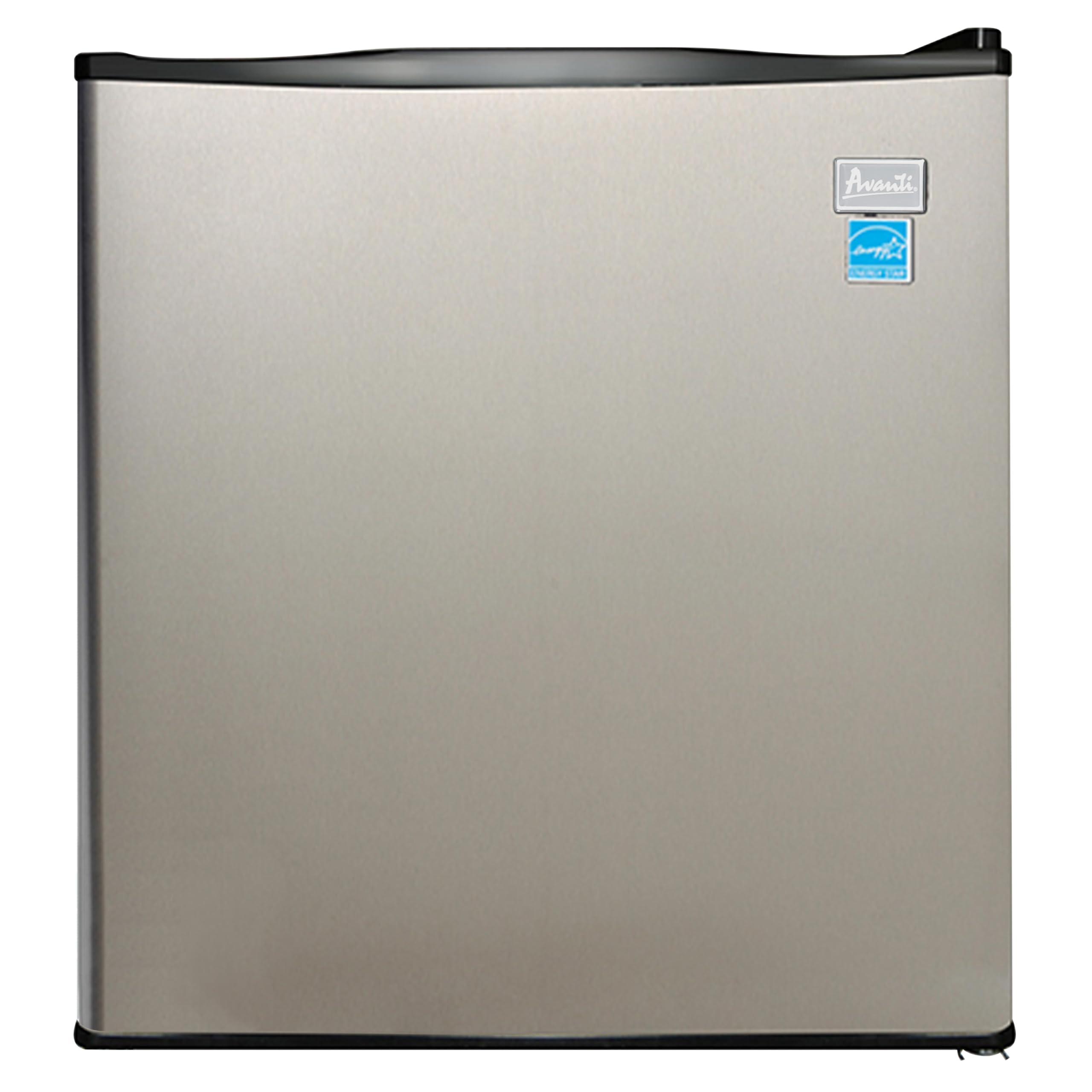 Avanti Mini Fridge Compact Refrigerator for Home Office or Dorm, Features Compressor Cooling Single Door Removable Shelves Autom