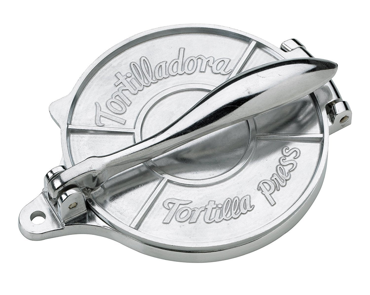 Hic Kitchen Tortilla Press, Forms 6-Inch Tortillas