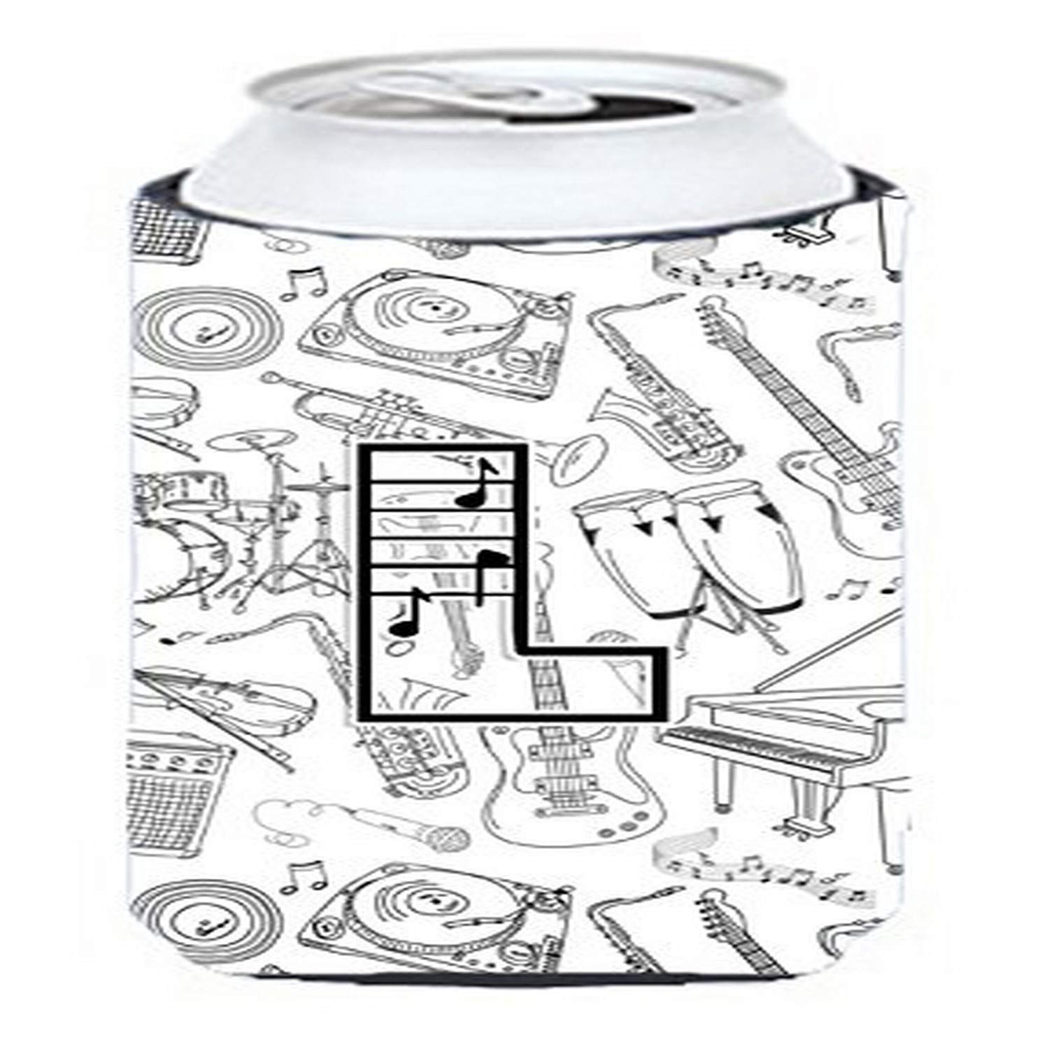 Letter L Musical Note Letters Tall Boy Beverage Insulator Hugger CJ2007-LTBC