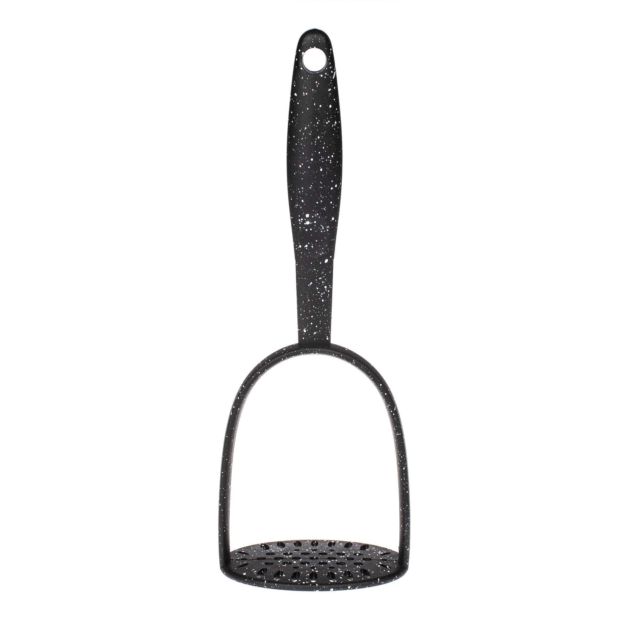 Kitchen Nylon Heat Resistant Potato Masher - Large Handle Long Nonstick Utensils Dishwasher Safe - Non Stick Handheld Potato Mas