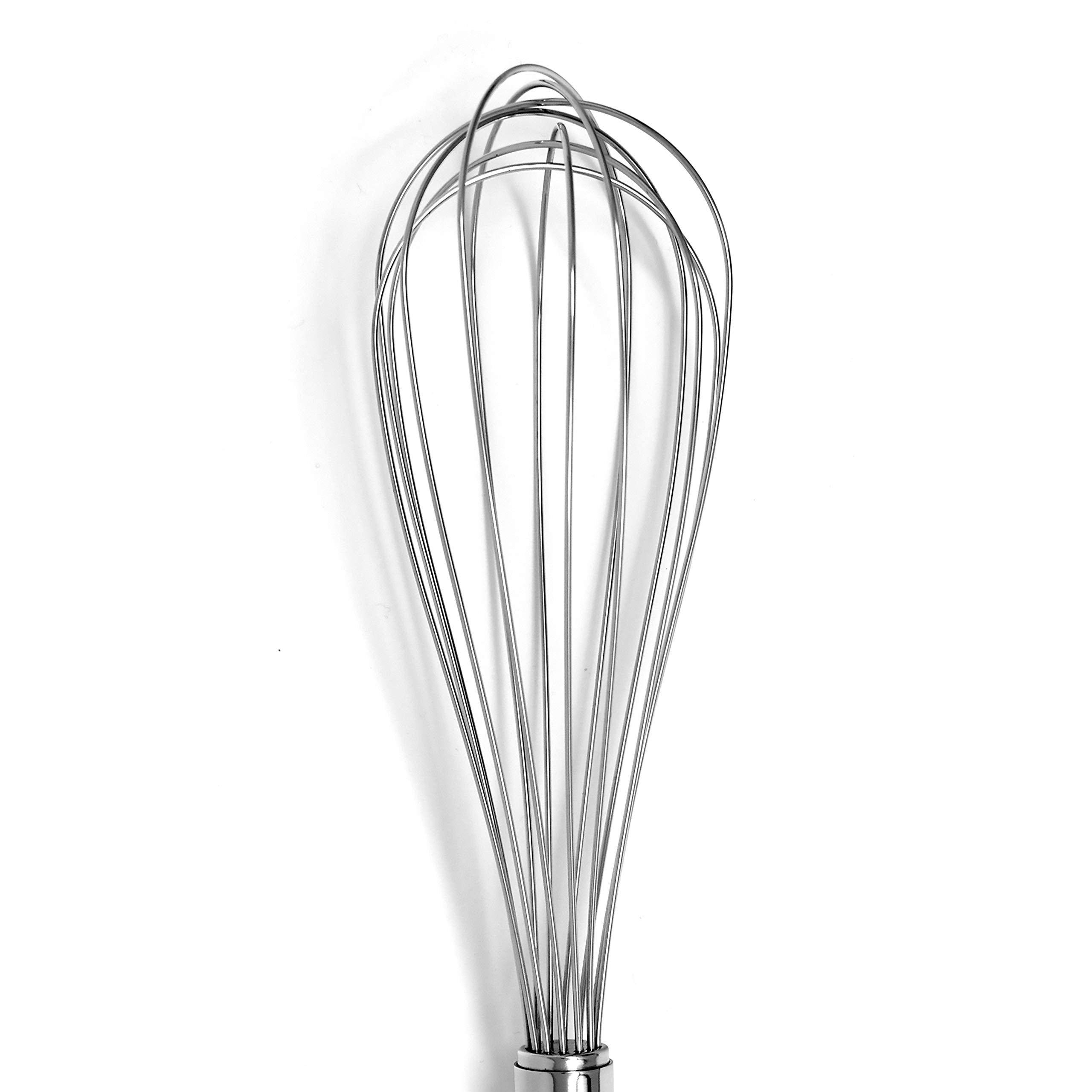 Norpro Stainless Steel Krona Whisk, 13-Inch, 1 Ea, Silver