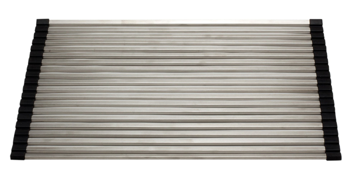 Alfi Brand Abdm1813 18'' X 13'' Modern Stainless Steel Drain Mat For Kitchen, Silver