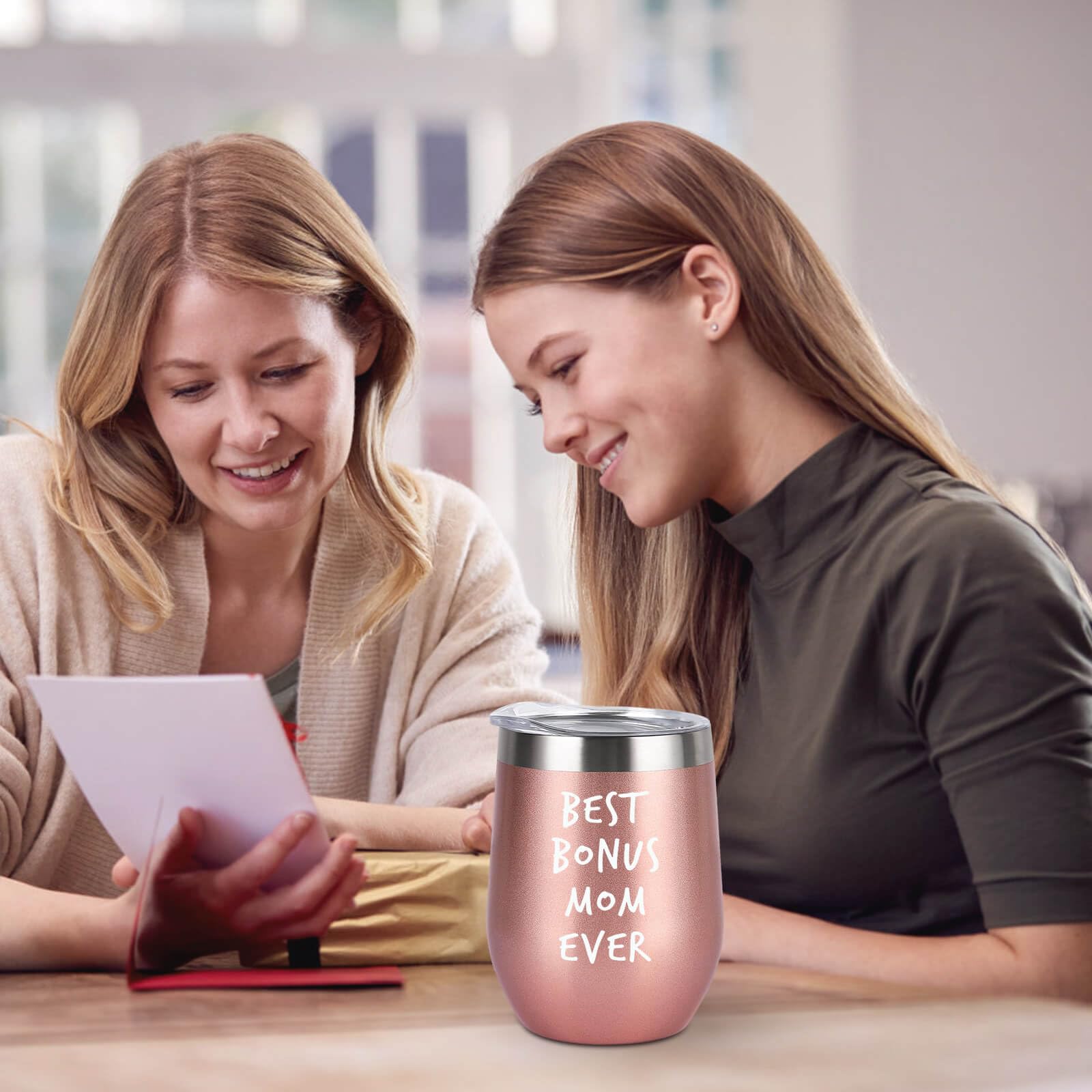 Ithmahco Bonus Mom Gifts(8 Pcs), Step Mom Gifts, Bonus Mom Birthday Day Gifts, Birthday Day Gifts For Stepmom, Best Bonus Mom Gi