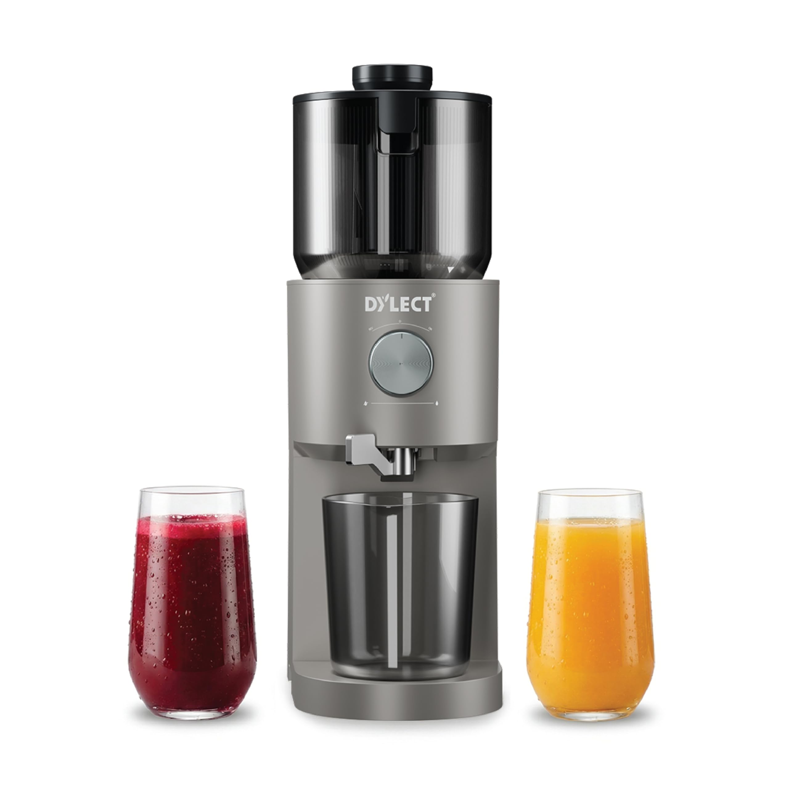 Dylect Nutrimax Cold Press Juicer For Home | 130Mm Wide Chute | Unique Compact Design | Reverse Function | Advanced Safety Featu