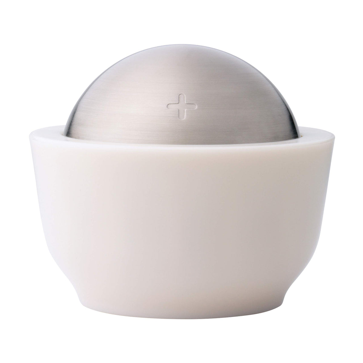 Chef'N 101-738-237 Dash Salt & Sugar Cellar With Flip Top Cover, 3 7/8-Inches By 4 1/4-Inches, White