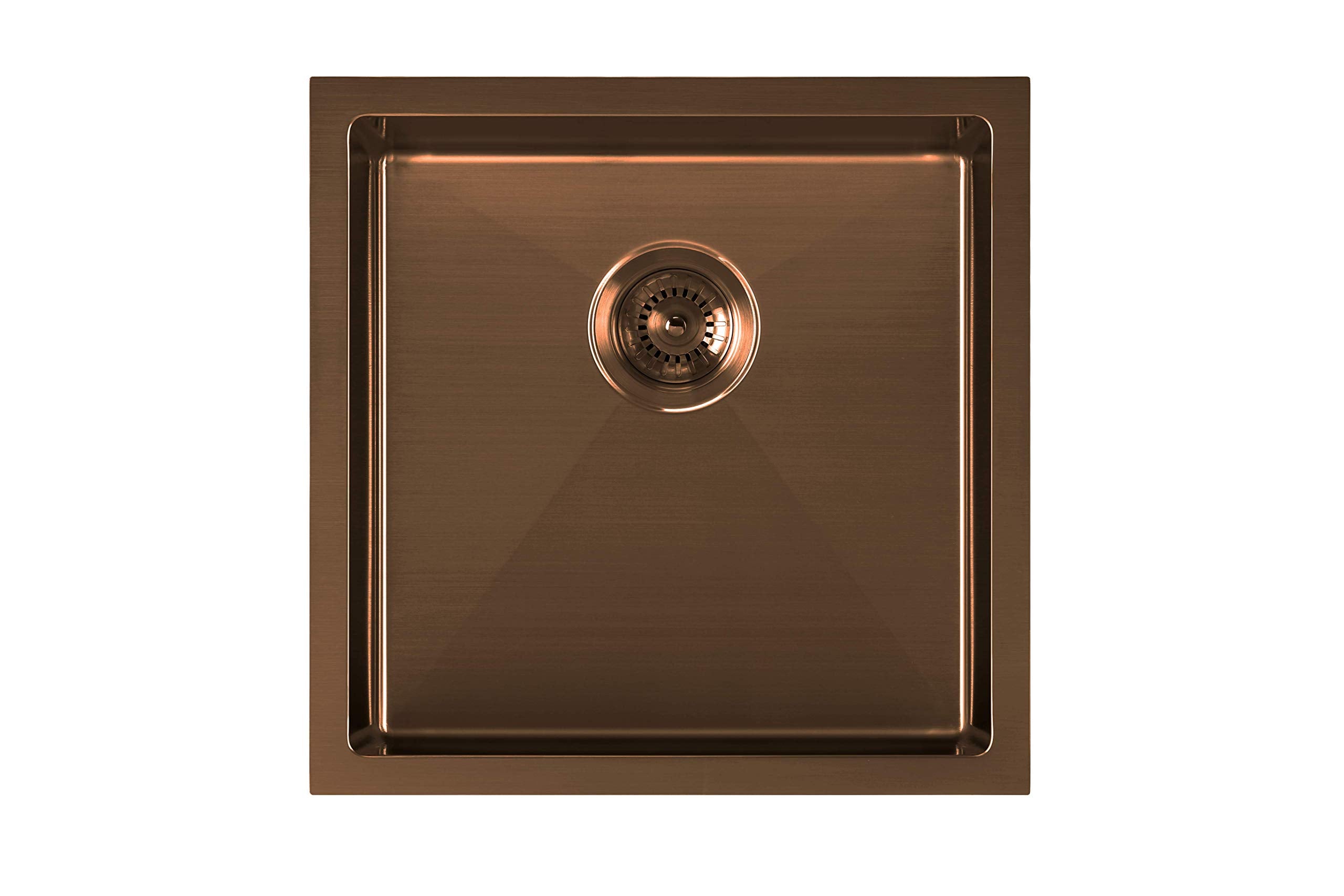 Whitehaus Whnpl1818-Co Noah Plus Collection Kitchen Sink, Copper