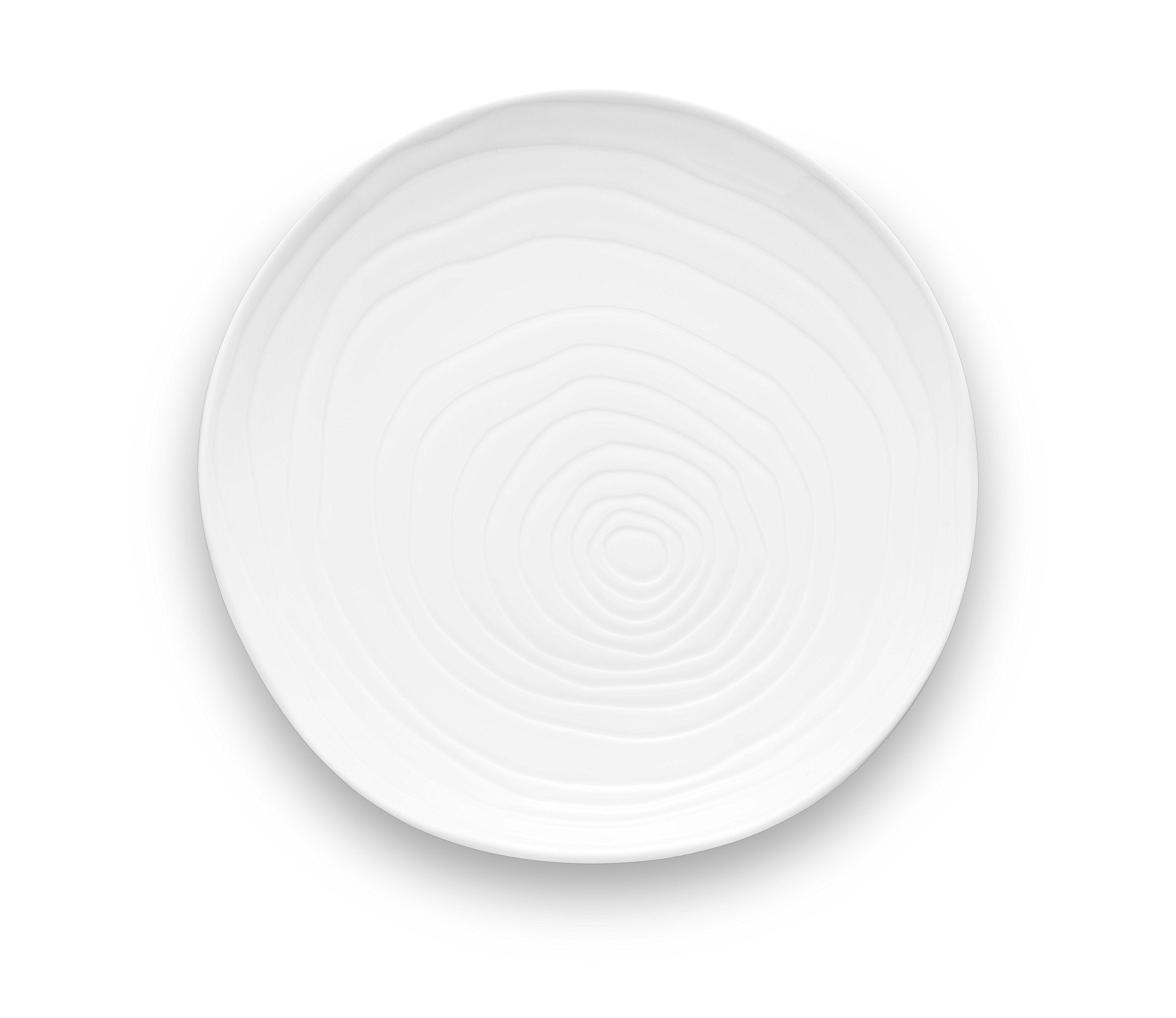 Pillivuyt Teck Salad Plate, Medium, White