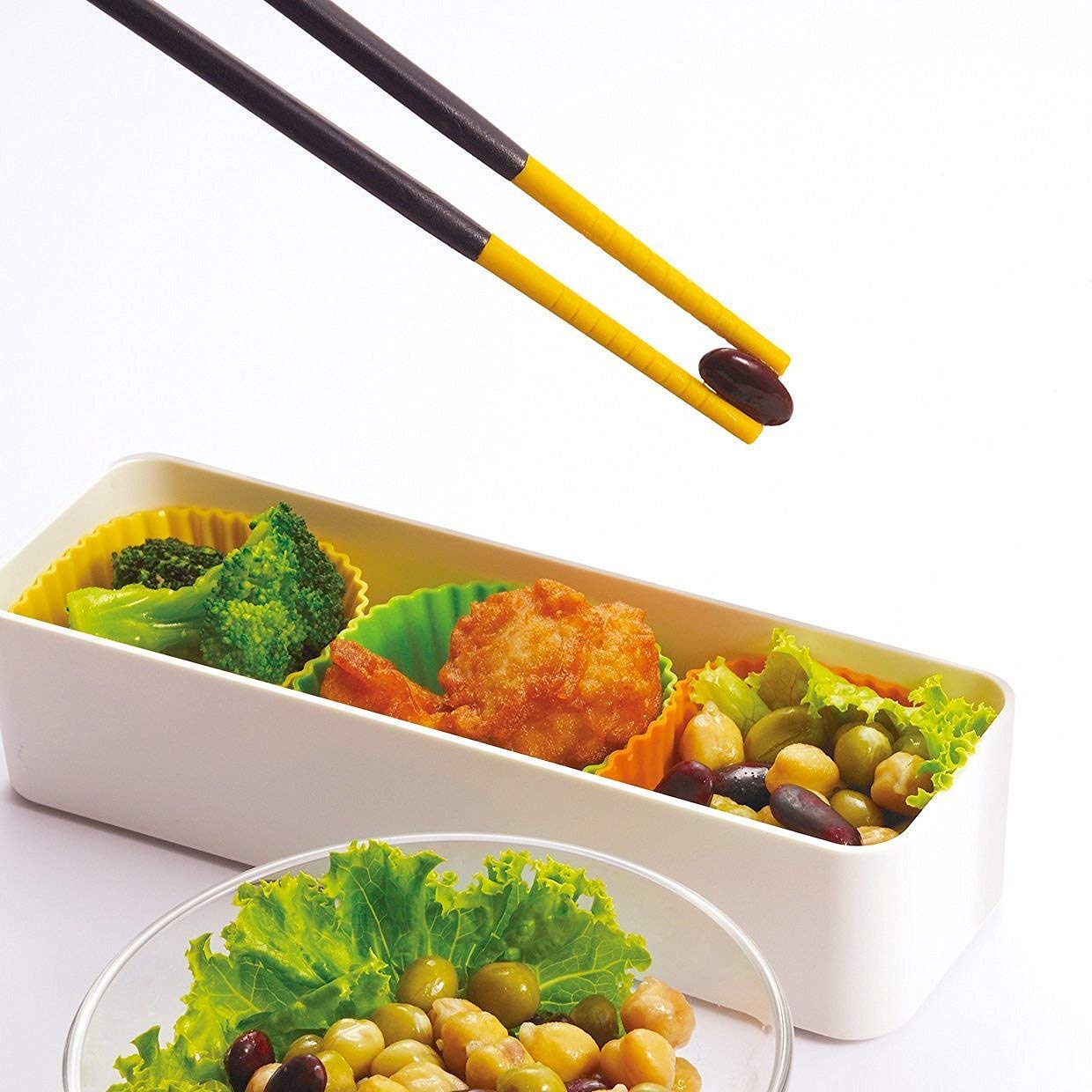 Silicone Tip Chopsticks (Standard 25Cm)