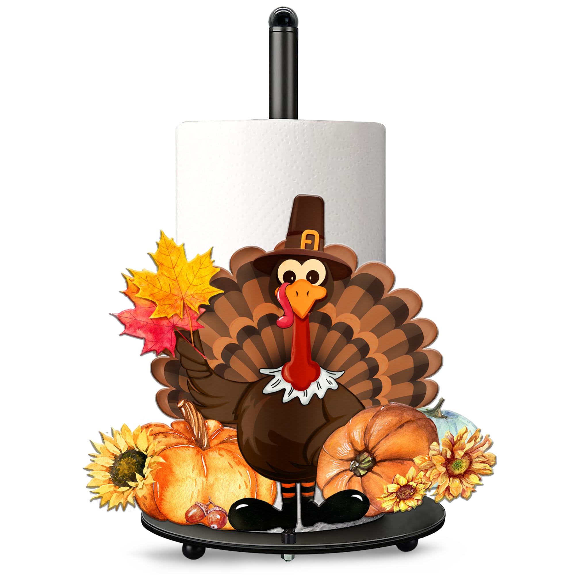 Cocomong Thanksgiving Turkey Decor - Thanksgiving Decorations Indoor & Home Decor, Turkey Kitchen & Bathroom Decorations - Pumpk