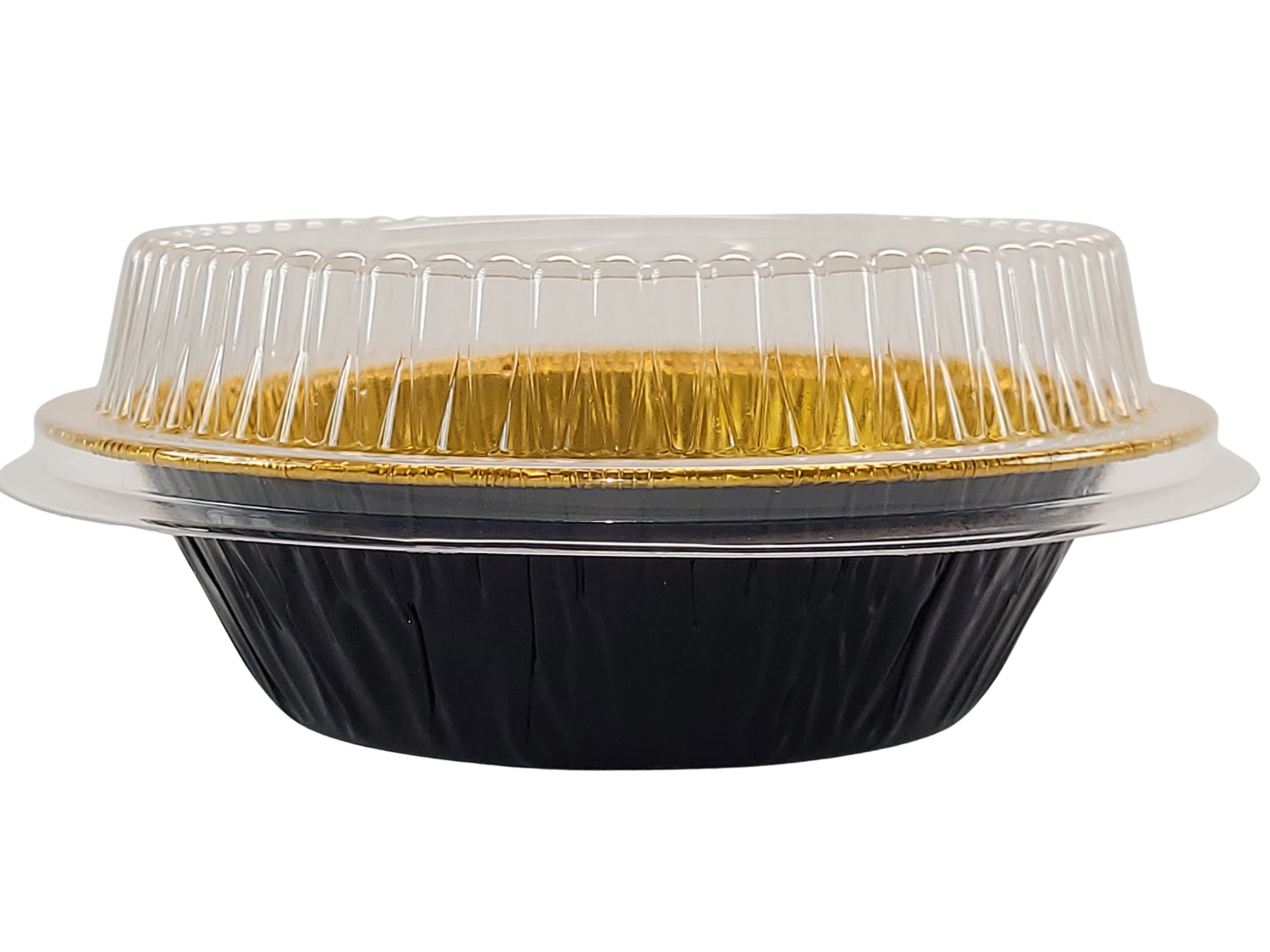 Kitchendance Mini Pie Tins With Lids - Premium 5 Inch Pie Tins - Mini Pie Pans With Lids For Baking Pies, Tarts, Cobblers, And C