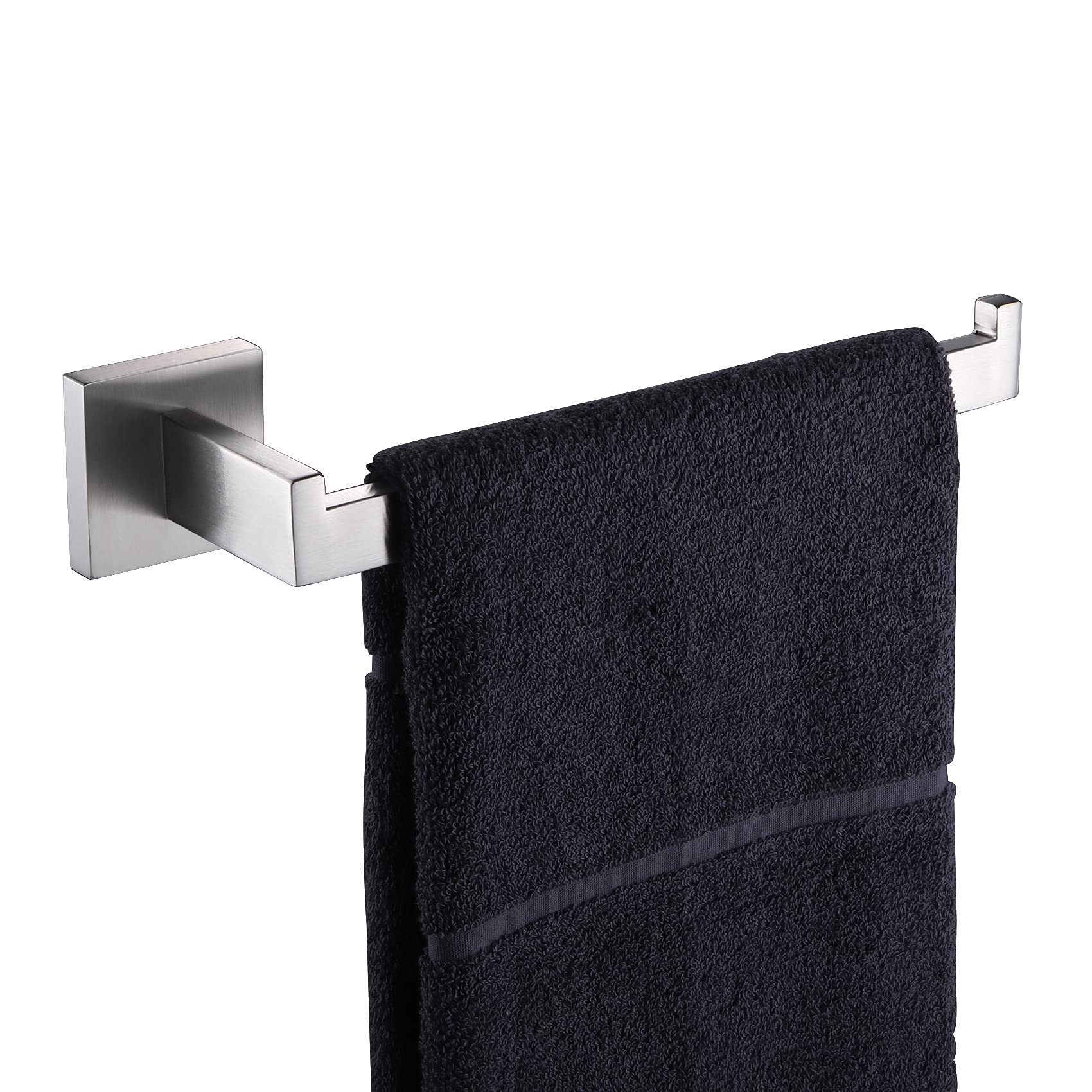 Kokosiri Hand Towel Holder Brushed Nickel Towel Bars Stainless Steel Bathroom Hardware Kitchen Paper Towel Holder Wall Mount, B3