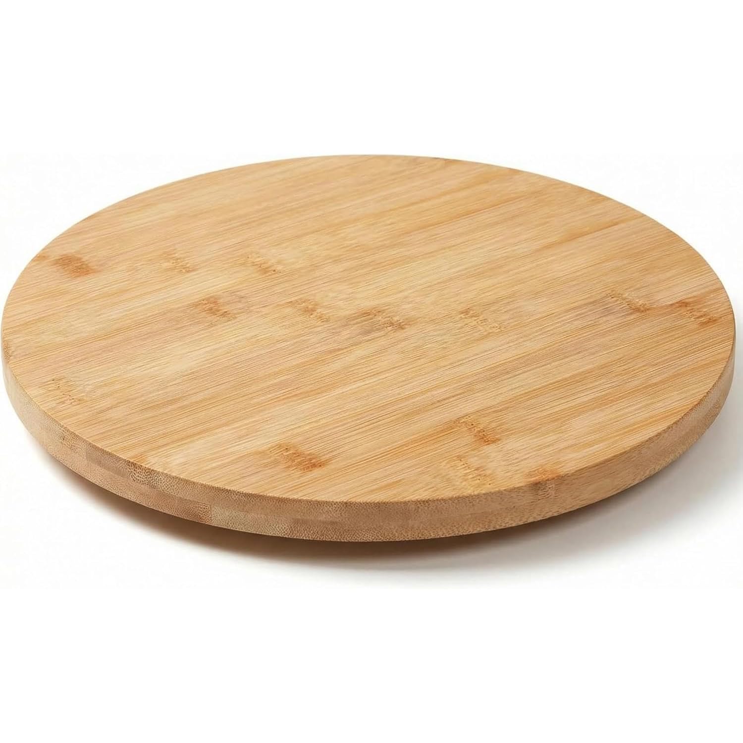 MNADSFKJ Lazy Susan Organizer, 11.8 Bamboo, 360 Turntable