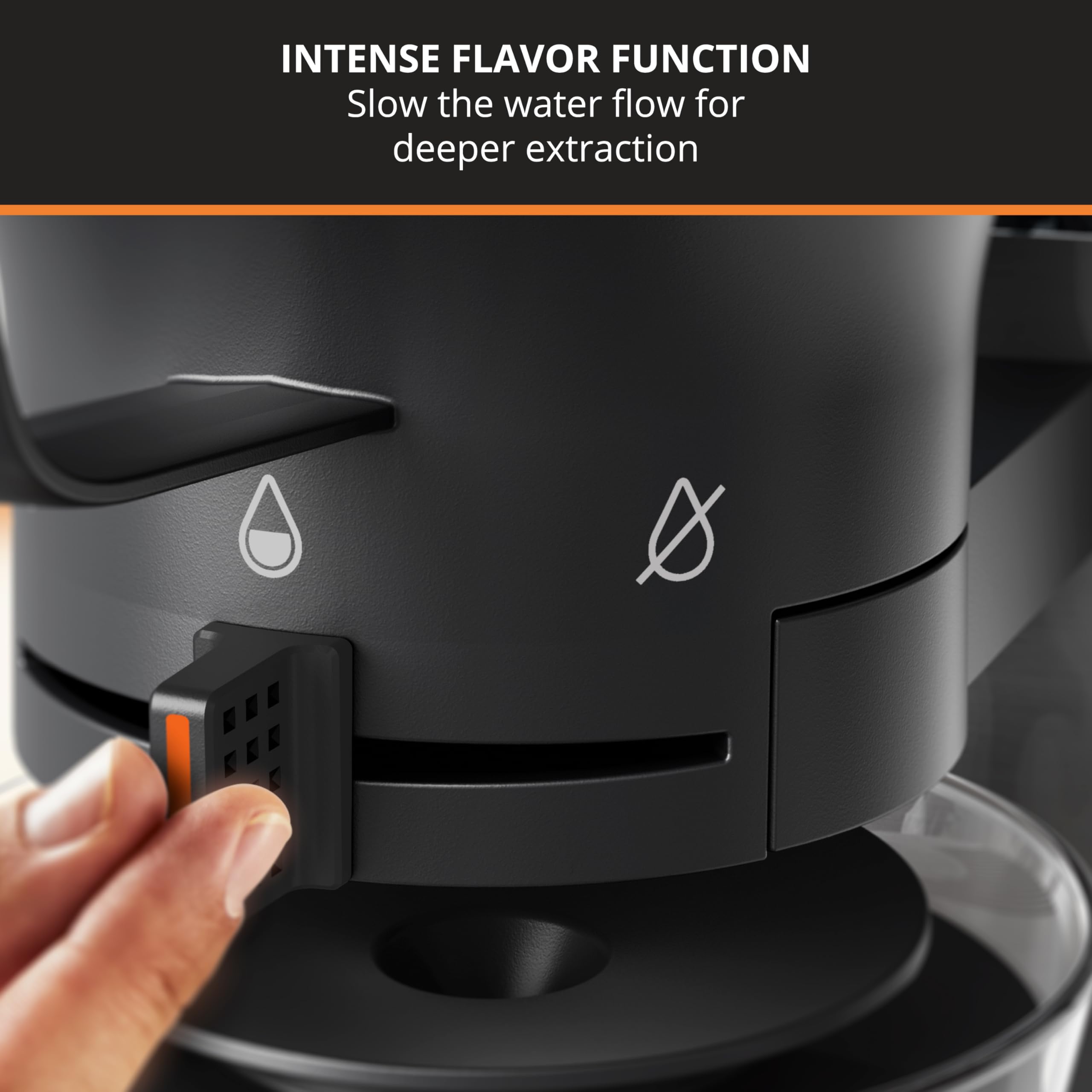 KRUPS Essential Brewer 8 Cup Drip Coffee Maker Machine, SCA-Certified, Blooming Technology, Barista-Quality, Pour Over Coffee Ma