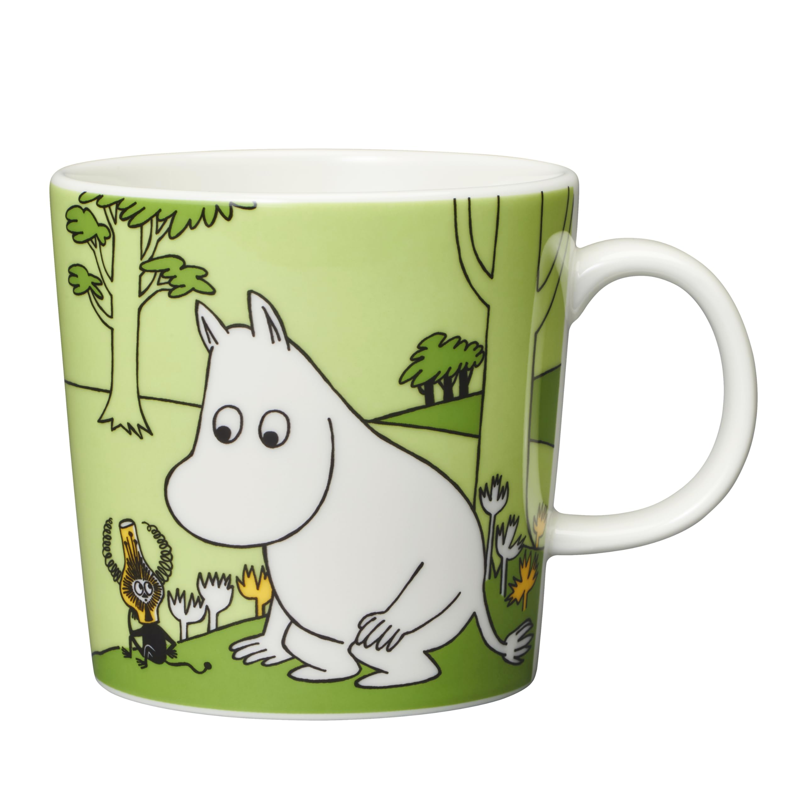 Arabia Moomin Mug 10oz Moomintroll Grass-Green