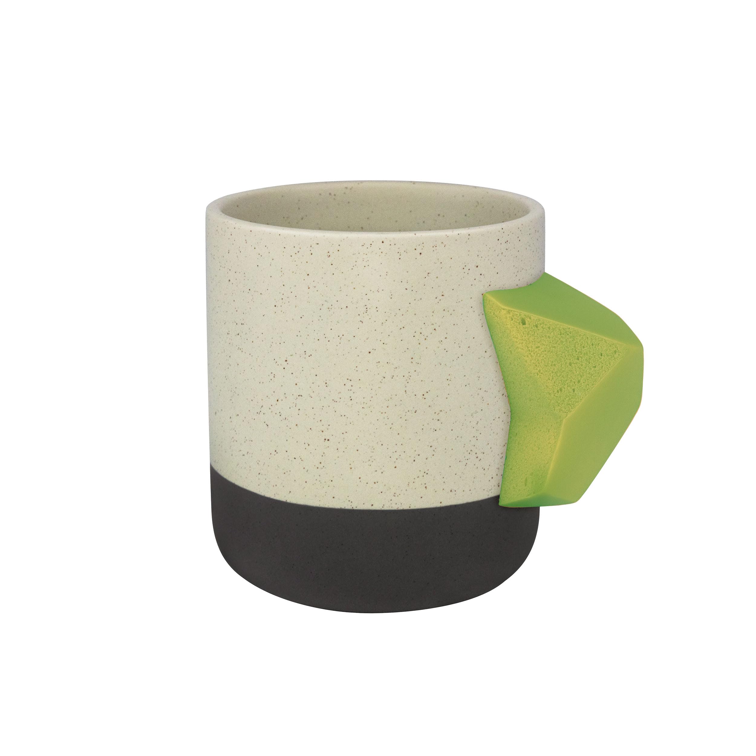 YY Vertical Climbing Mug Evo, Pinch Mug for Rock Climbers and Boulderers, Indoor Bouldering Grip Cup, Unique Gift, Green