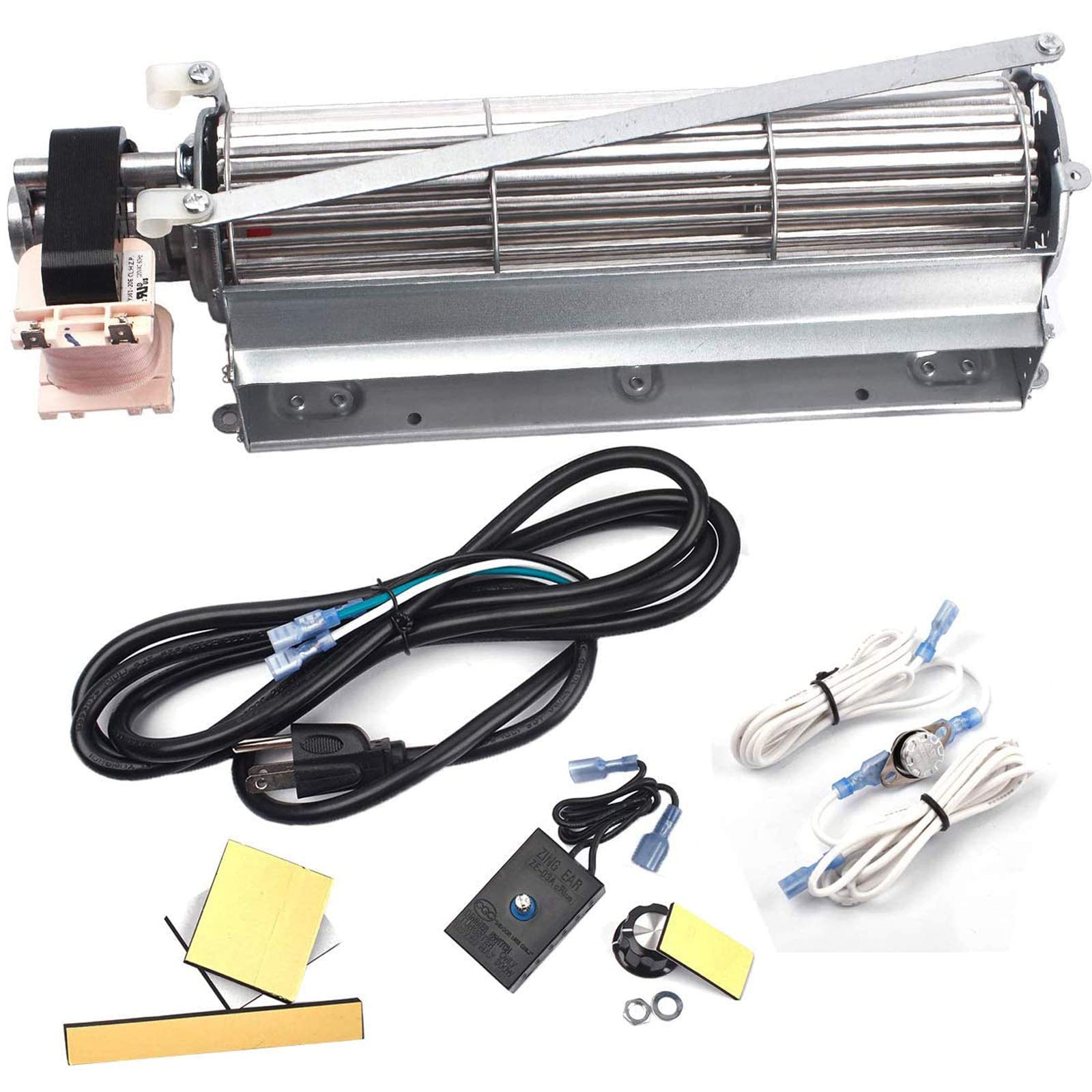 Criditpid Replacement Fireplace Blower Kit for Monessen, Majestic, Martin, Vermont Castings Fireplaces, BLOT BLOTMC Fireplace Bl