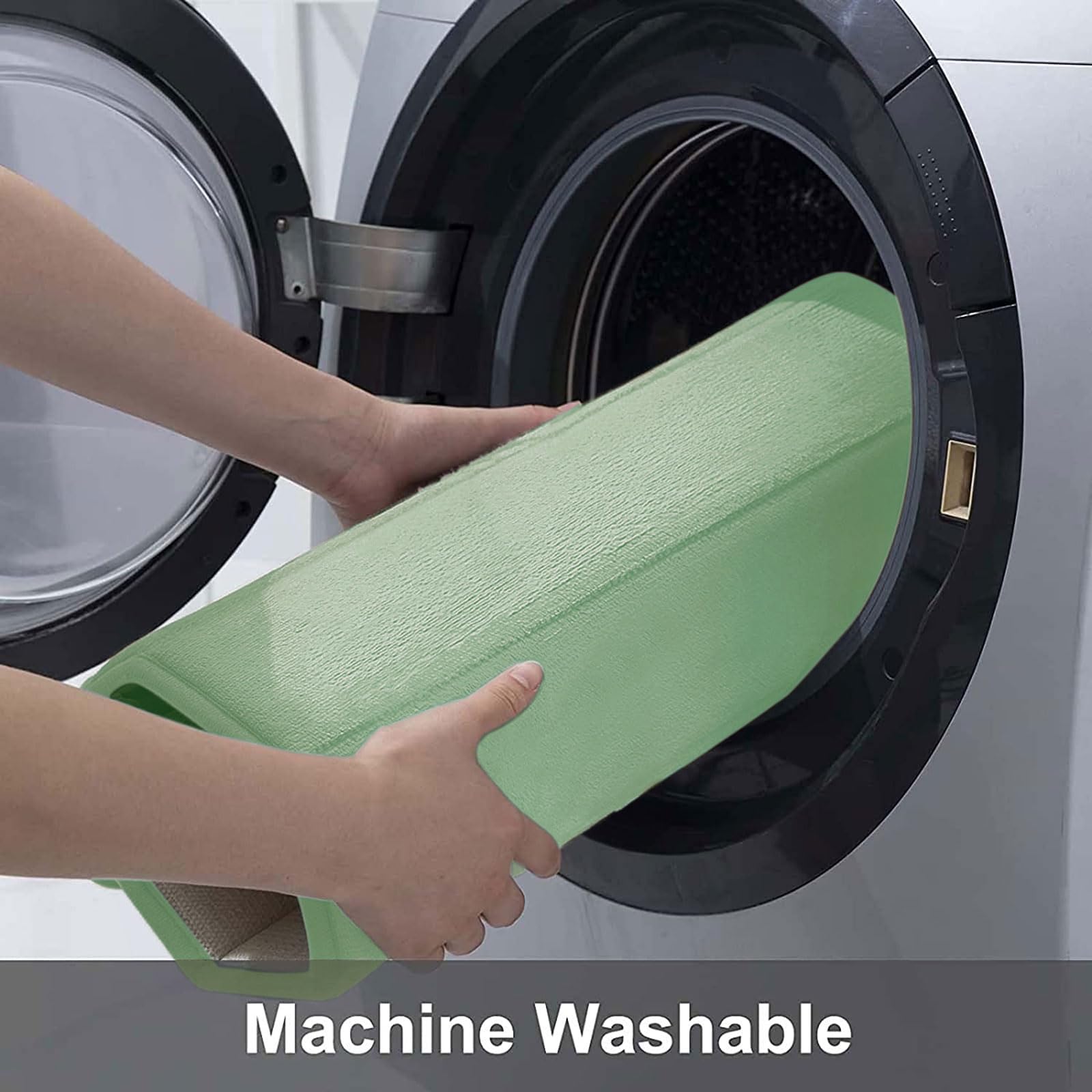 Buganda Memory Foam Bath Mat Rug, 59'' X 34'', Ultra Soft And Non-Slip Bathroom Rugs, Water Absorbent And Machine Washable Bath